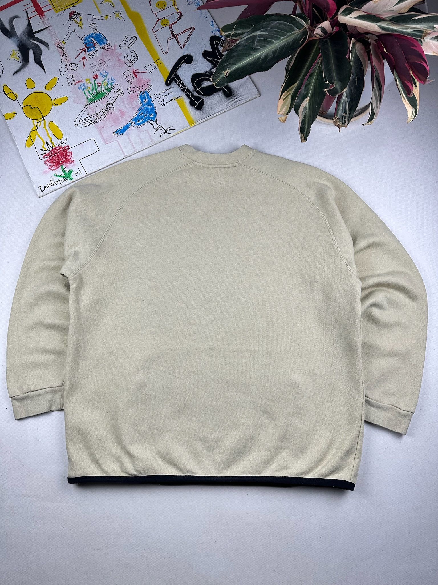 Nike Vintage Nike sweatshirt big logo y2k streetwear Size US L / EU 52-54 / 3 - 3 Thumbnail