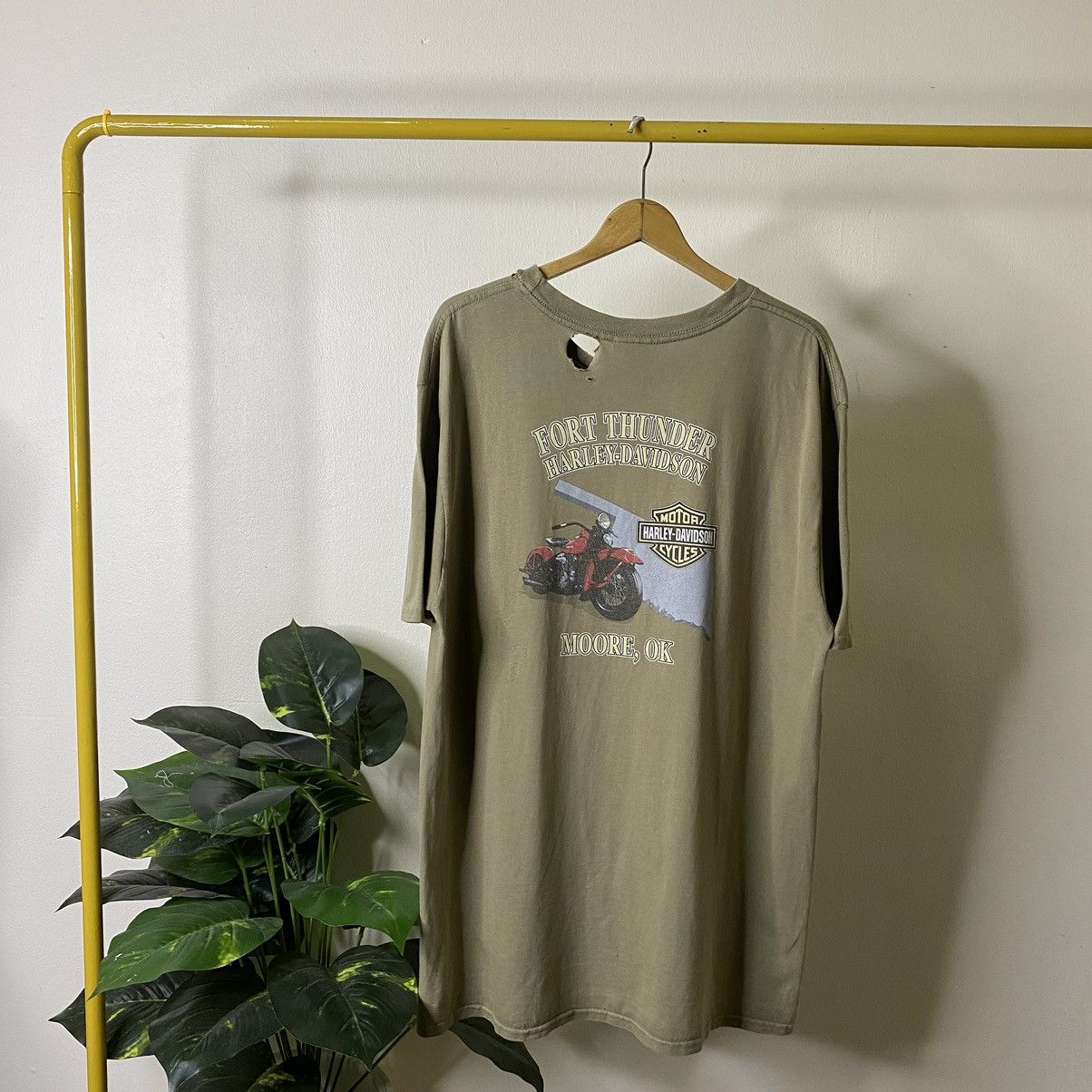 Harley Davidson × Vintage × West Coast Choppers Vintage 1990s Harley Davidson Made in USA Tee Size US XL / EU 56 / 4 - 1 Thumbnail
