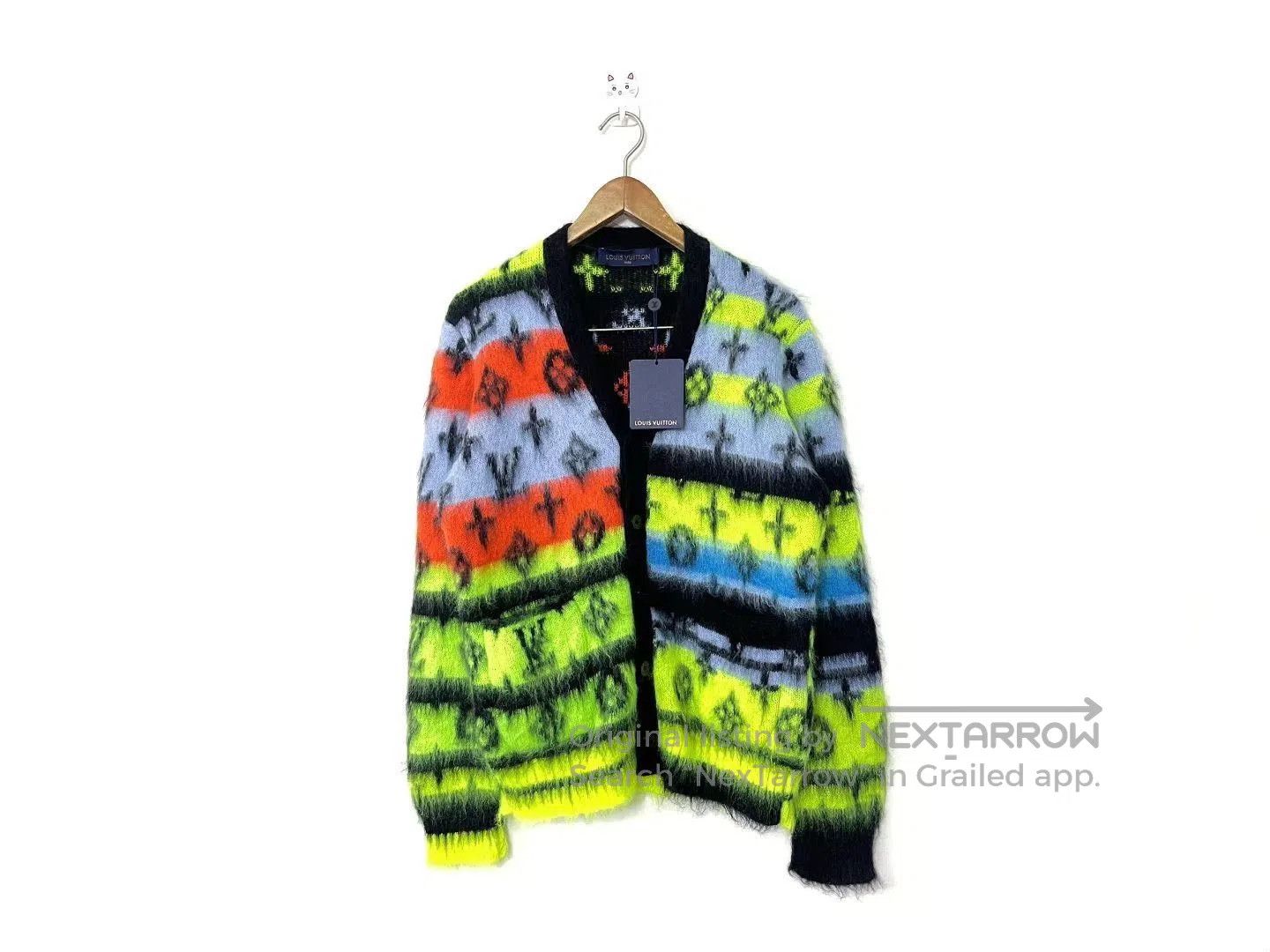 Louis Vuitton Louis Vuitton Monogram Mohair Cardigan. Size US S / EU 44-46 / 1 - 1 Thumbnail