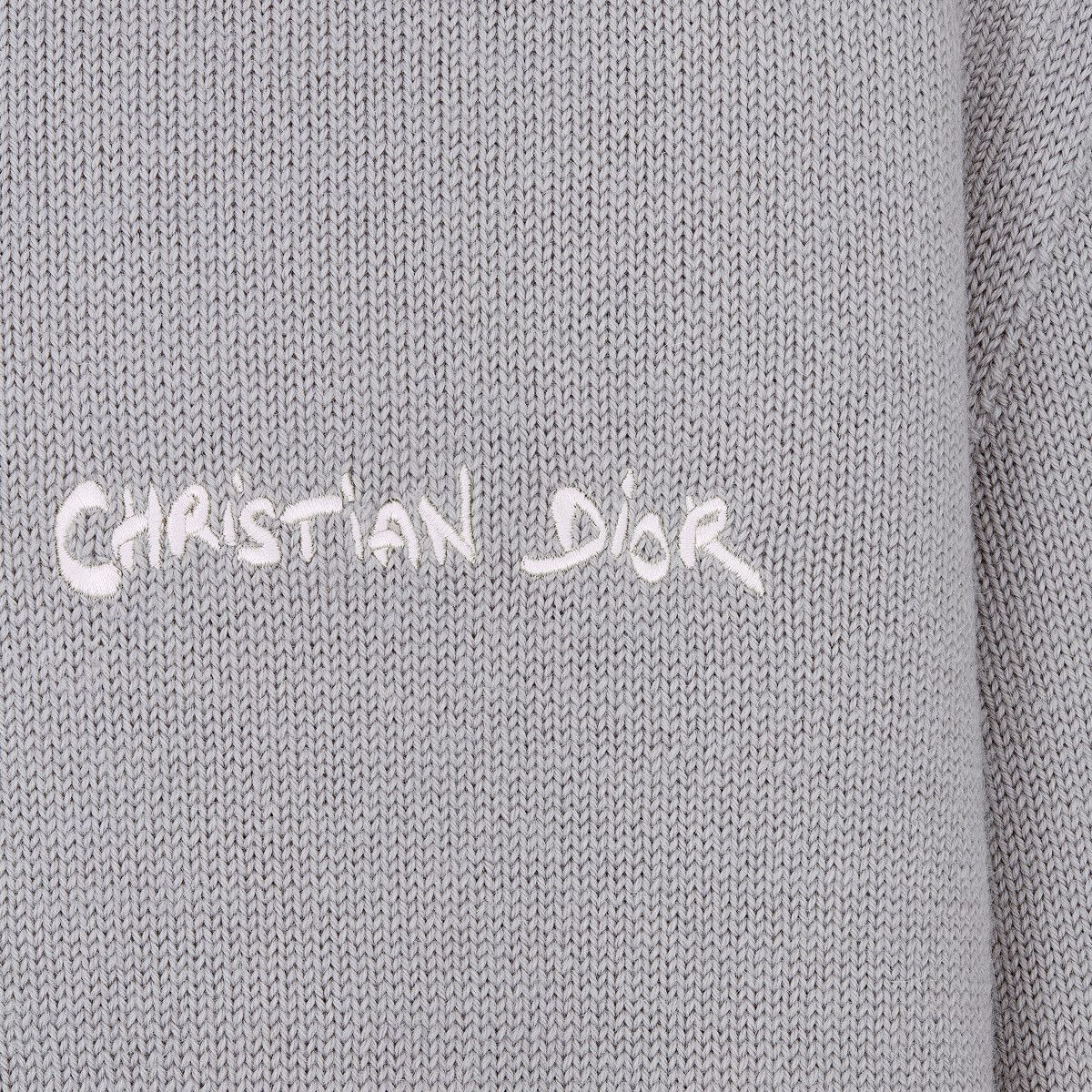 Dior o1bcso1str0226 Tag Sweater in Grey Size US M / EU 48-50 / 2 - 3 Thumbnail