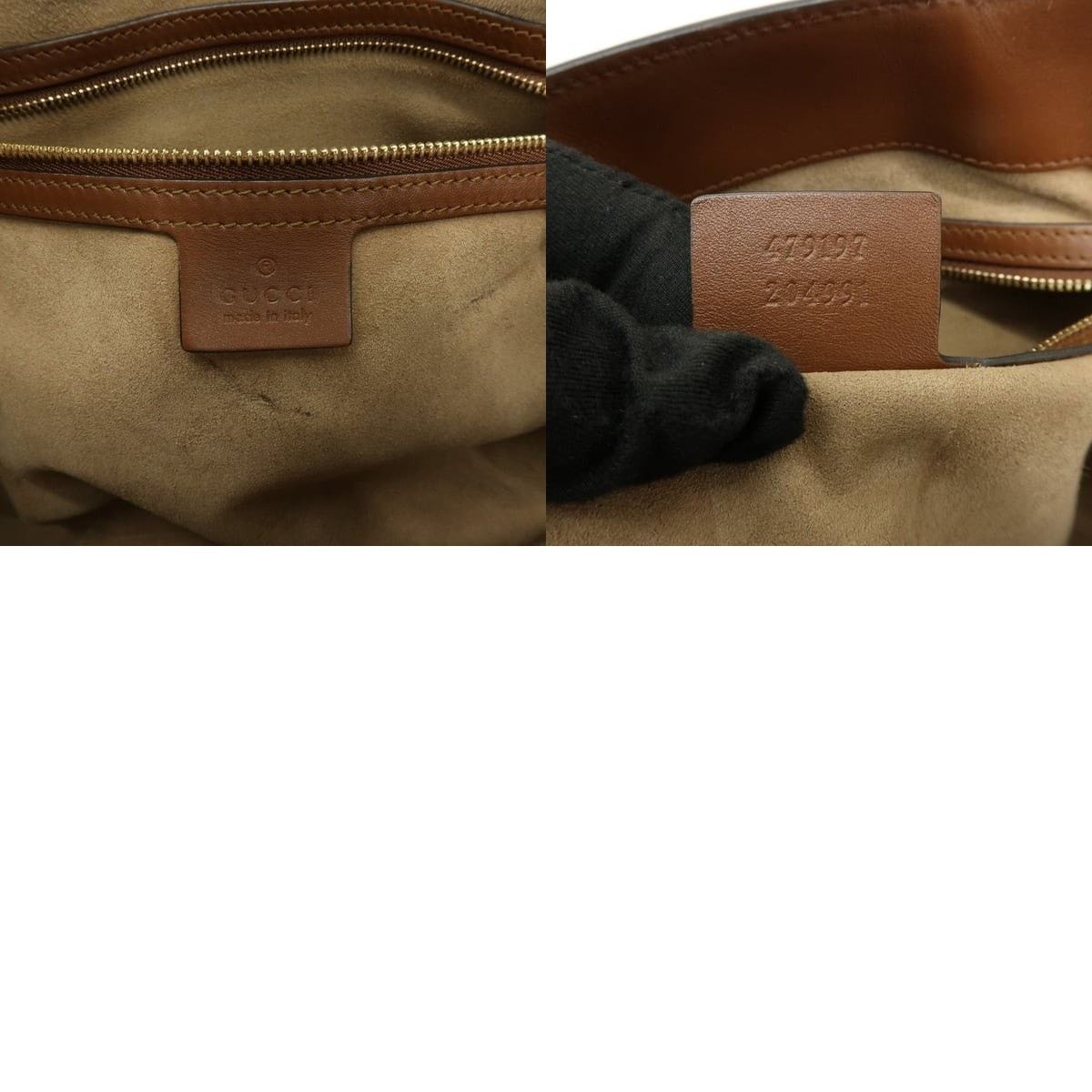 Gucci Gucci Padlock GG Supreme Shoulder Bag Beige Size ONE SIZE - 8 Thumbnail
