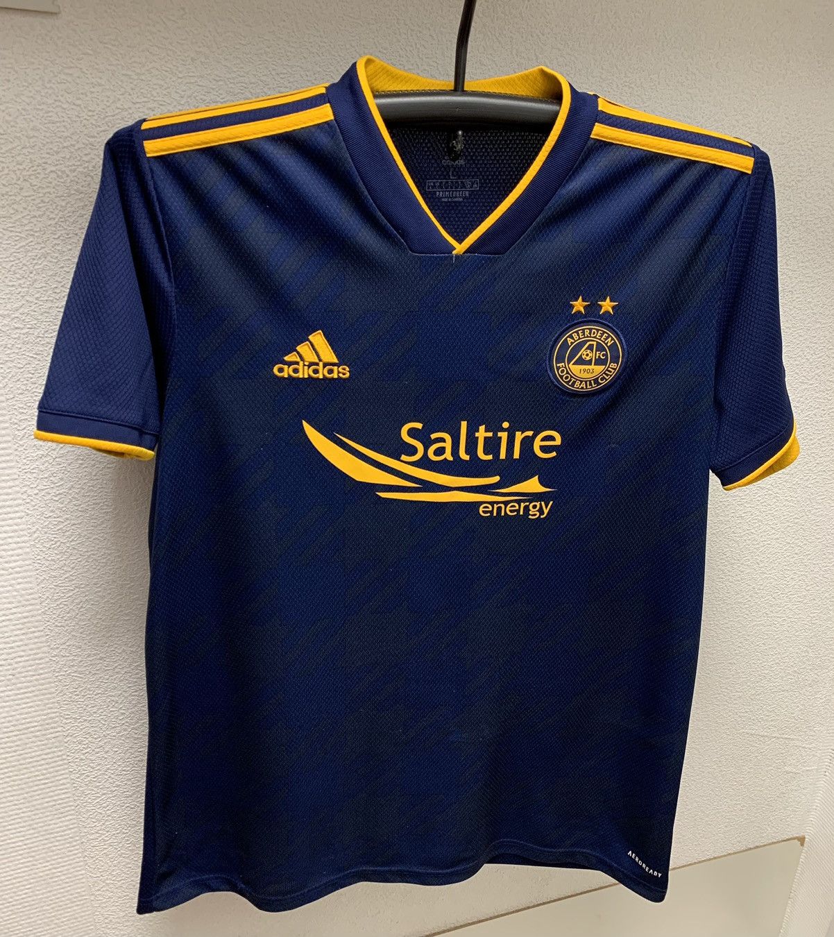 Adidas Aberdeen adidas soccer jersey Saltire L sz Size US L / EU 52-54 / 3 - 1 Thumbnail