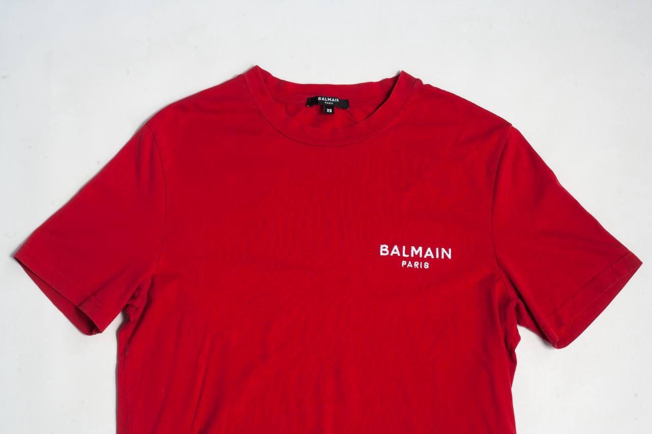 Balmain Balmain embroidered logo T-shirt Size US XS / EU 42 / 0 - 2 Thumbnail