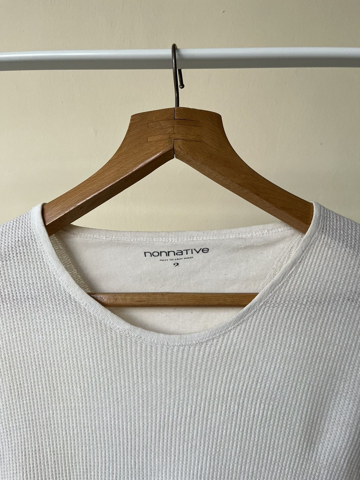 Nonnative Nonnative Waffle Thermal Asymmetrical Unisex Shirt Size S / US 4 / IT 40 - 3 Thumbnail