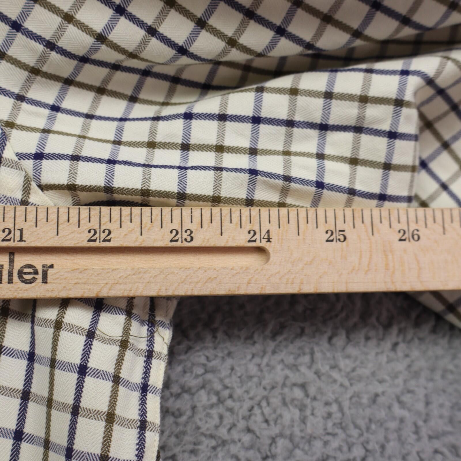 Barbour Barbour Plaid Long Sleeve Button Down Shirt Large Beige Prep Size US L / EU 52-54 / 3 - 5 Thumbnail
