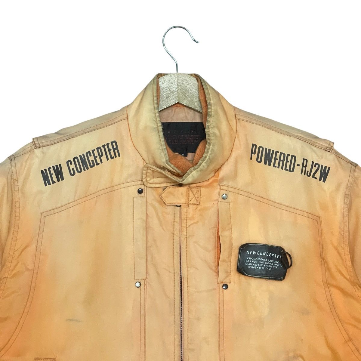 Kadoya Vtg Kadoya New Conceptor Powered-RJ 2W Biker Bomber Jacket Size US M / EU 48-50 / 2 - 8 Thumbnail