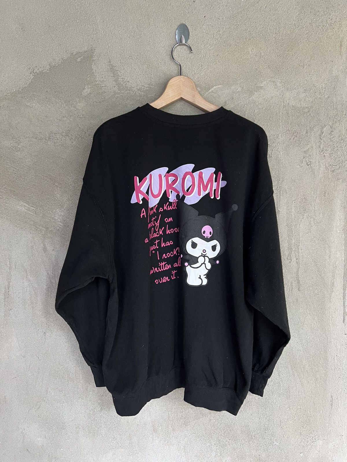 Cartoon Network Kuromi Cartoon Character Sweatshirt Size US L / EU 52-54 / 3 - 7 Thumbnail