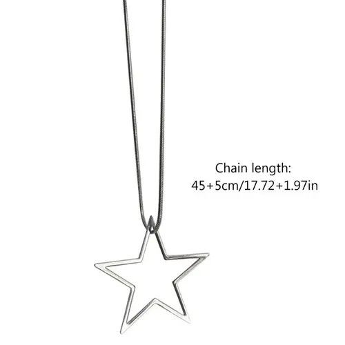 Other Hollow Star Pendant Necklace Size ONE SIZE - 3 Thumbnail