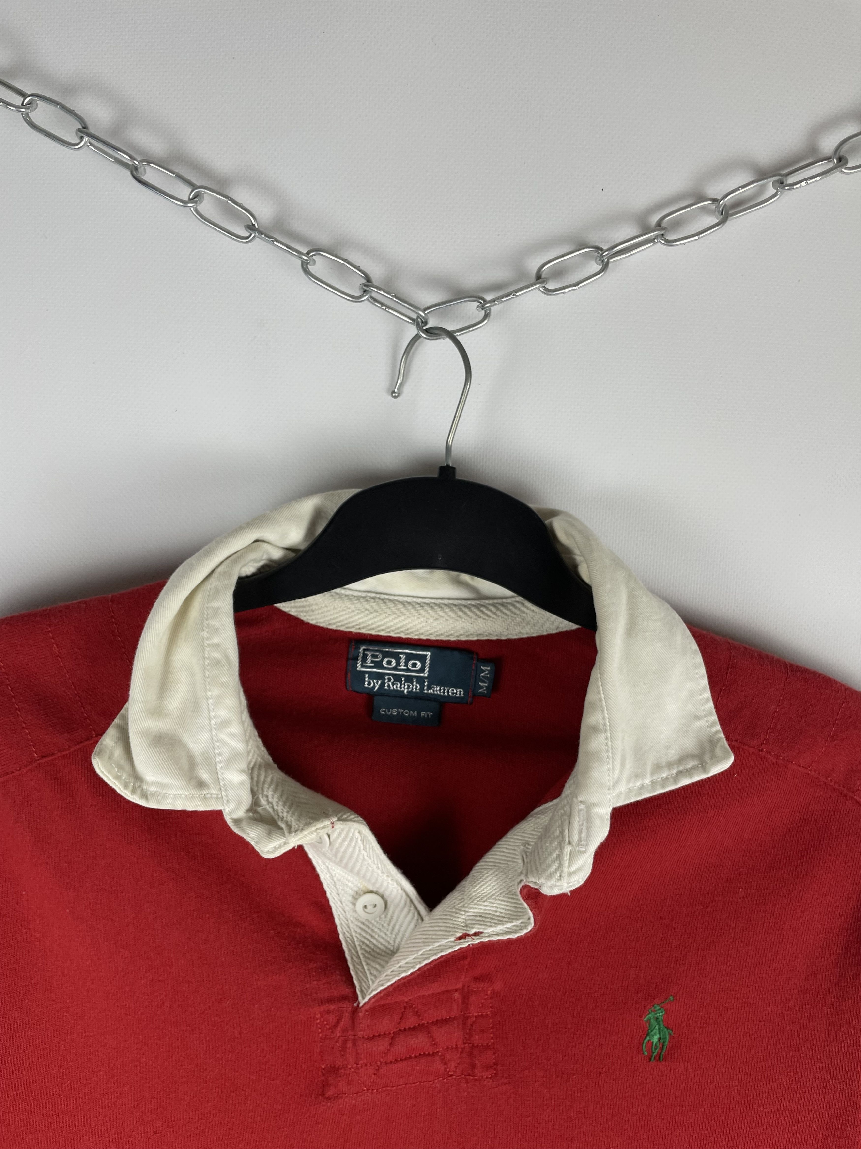 Polo Ralph Lauren Vintage 90s Polo Ralph Lauren Rugby Long Sleeve Shirt Size US M / EU 48-50 / 2 - 4 Thumbnail