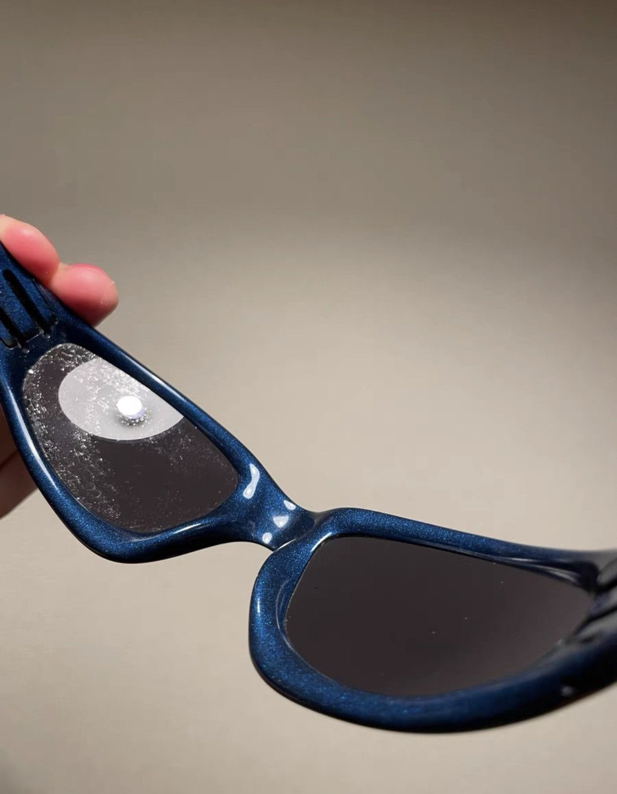 Oakley OAKLEY New Straight Jacket 'Blue' Sports Sunglasses K24 Size ONE SIZE - 4 Thumbnail