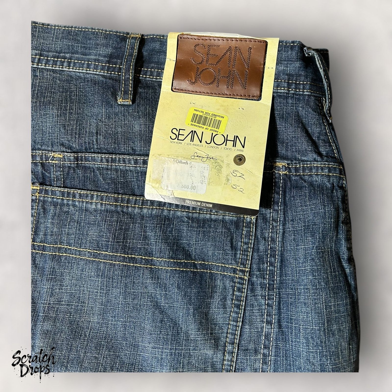 Sean John Sean John Men's Vintage Jeans Size 54B Retro Denim Big NWT Size US 38 / EU 54 - 1 Thumbnail