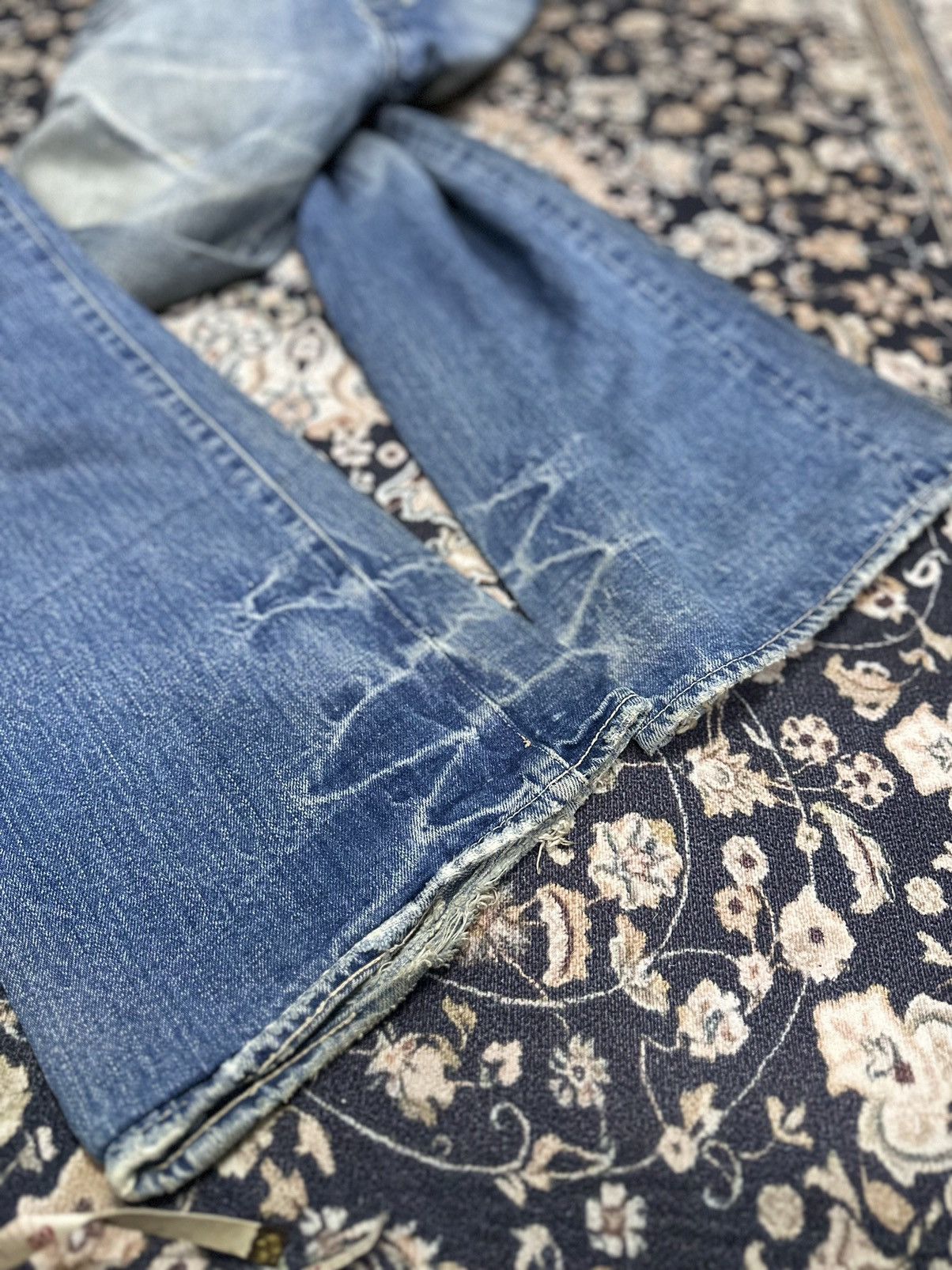 Vintage 💥Japanese brand💥 Flare Bootcut Crazy Design 💥 Size US 32 / EU 48 - 19 Thumbnail