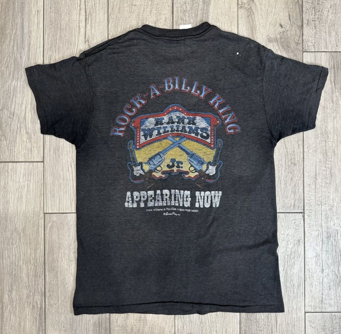 Vintage Vintage Bocephus 1986 Hank Williams Jr Shirt Size US S / EU 44-46 / 1 - 2 Thumbnail