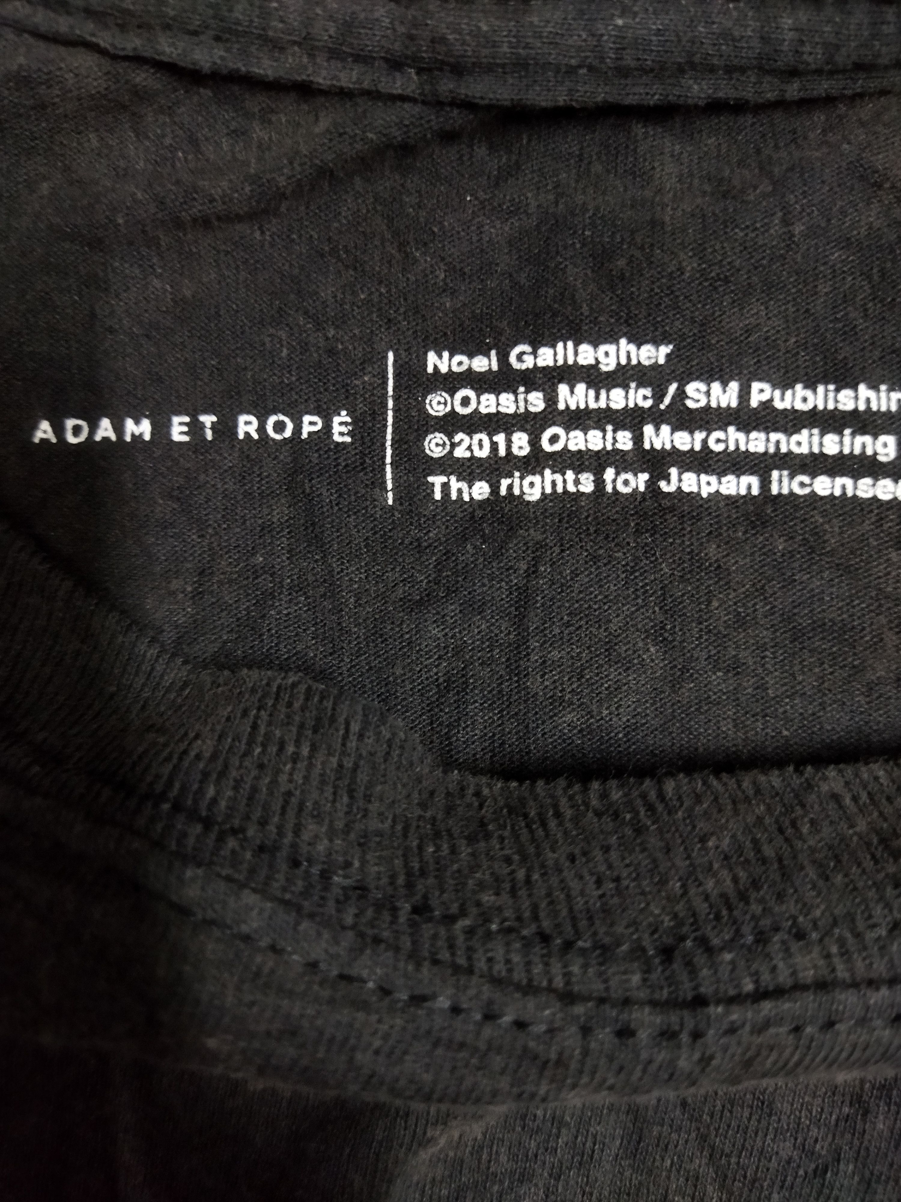 Band Tees Oasis x Adam Et Rope Tee Size US L / EU 52-54 / 3 - 4 Thumbnail