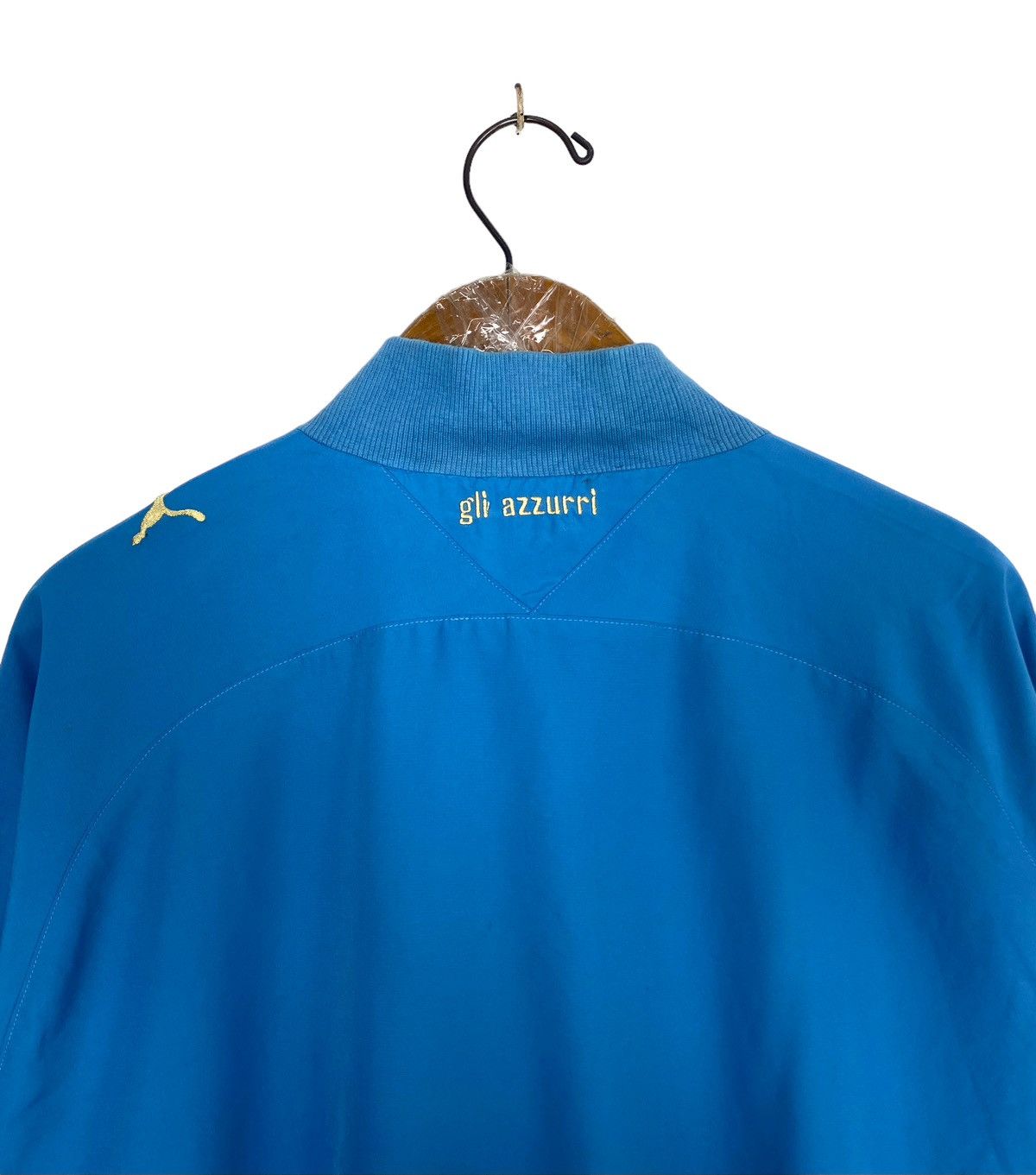 Puma Rare‼️ PUMA ITALY FOOTBALL SOCCER TRACK JACKET Size US XXL / EU 58 / 5 - 6 Thumbnail