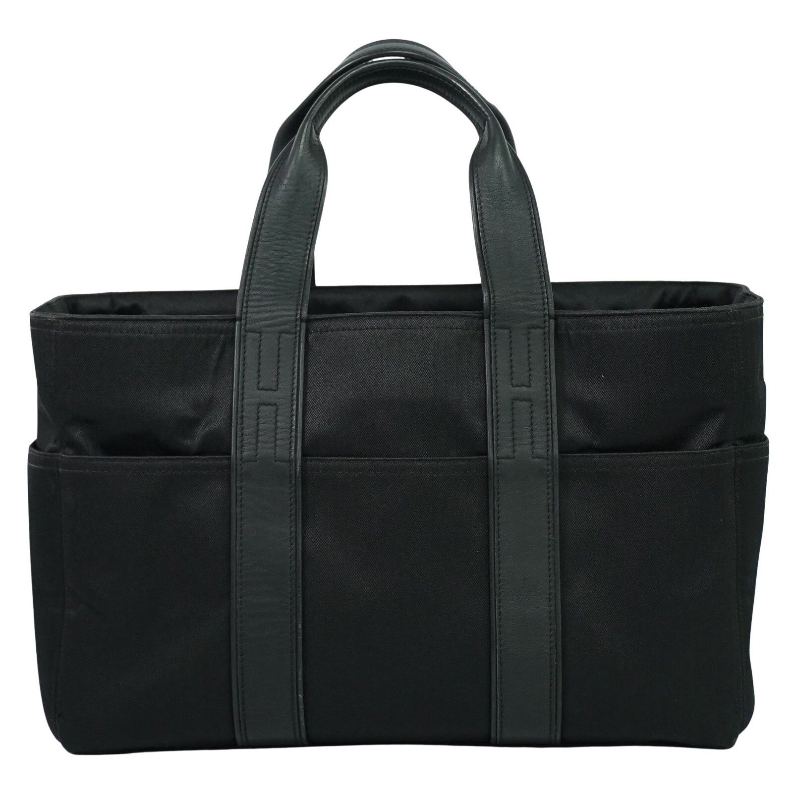 Hermes Hermes Acapulco Tote Toile and Leather Size ONE SIZE - 1 Thumbnail