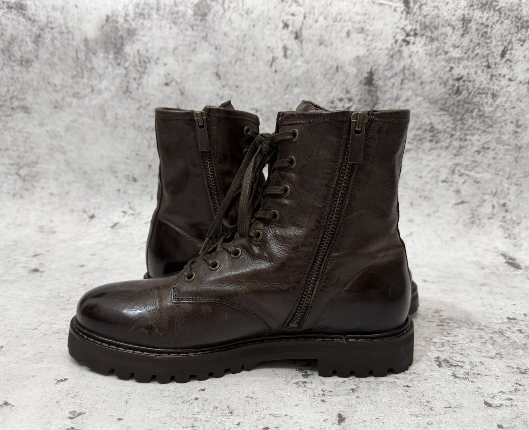 Thursday Boot Company Thursday Boot Co Women’s Java Combat Brown Lace Up Boots 9 Size US 9 / IT 39 - 8 Thumbnail