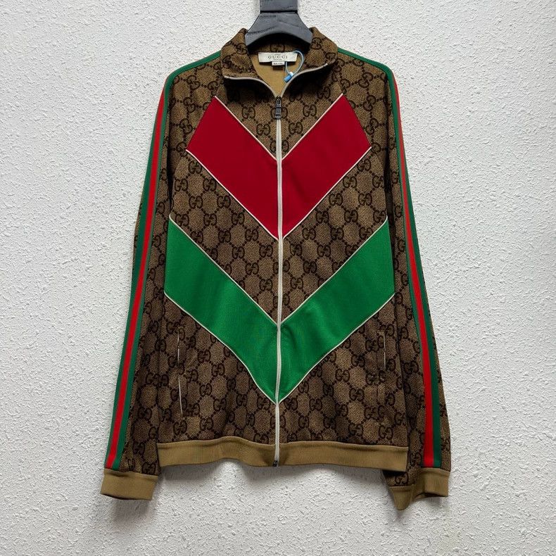 Gucci Gucci Old flower full print school uniform jacket 2502-Next Size US L / EU 52-54 / 3 - 1 Thumbnail