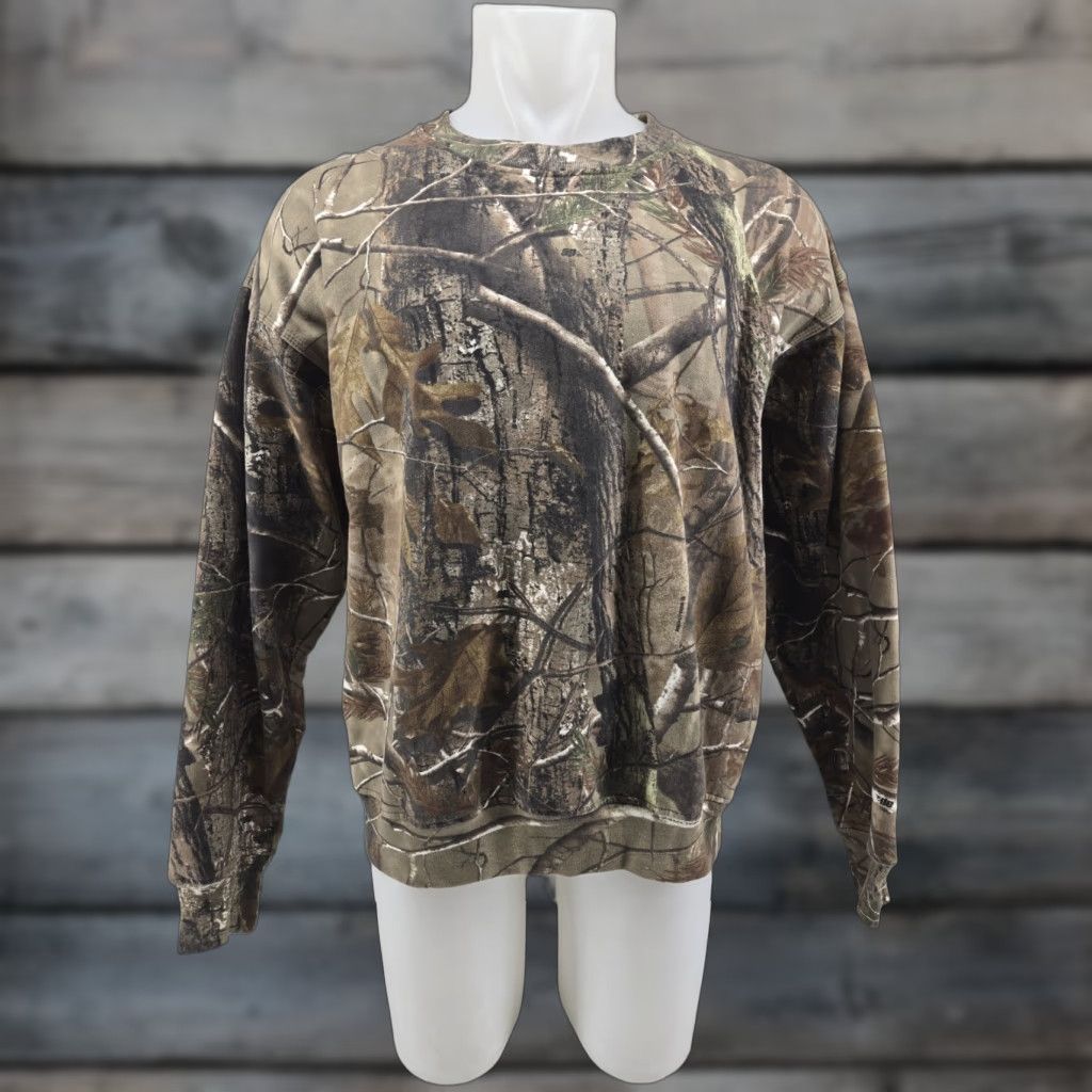 Vintage VINTAGE Ranger Sweat Shirt AP Realtree Camo Mens Large Fleece Lined #1 Size US L / EU 52-54 / 3 - 1 Thumbnail