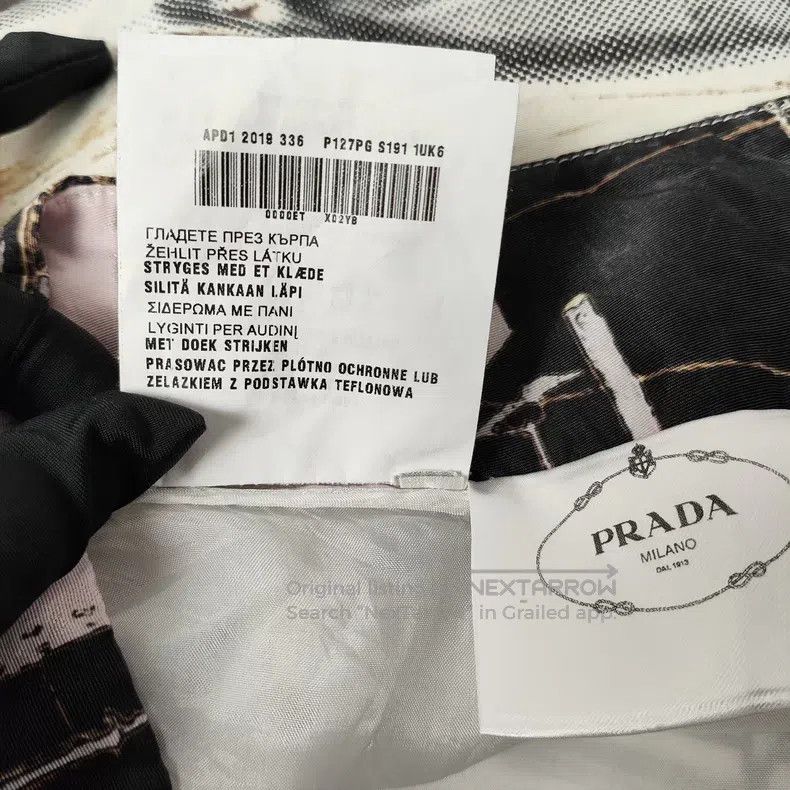 Prada Prada Blended printed skirt Size 26" / US 2 / IT 38 - 6 Thumbnail