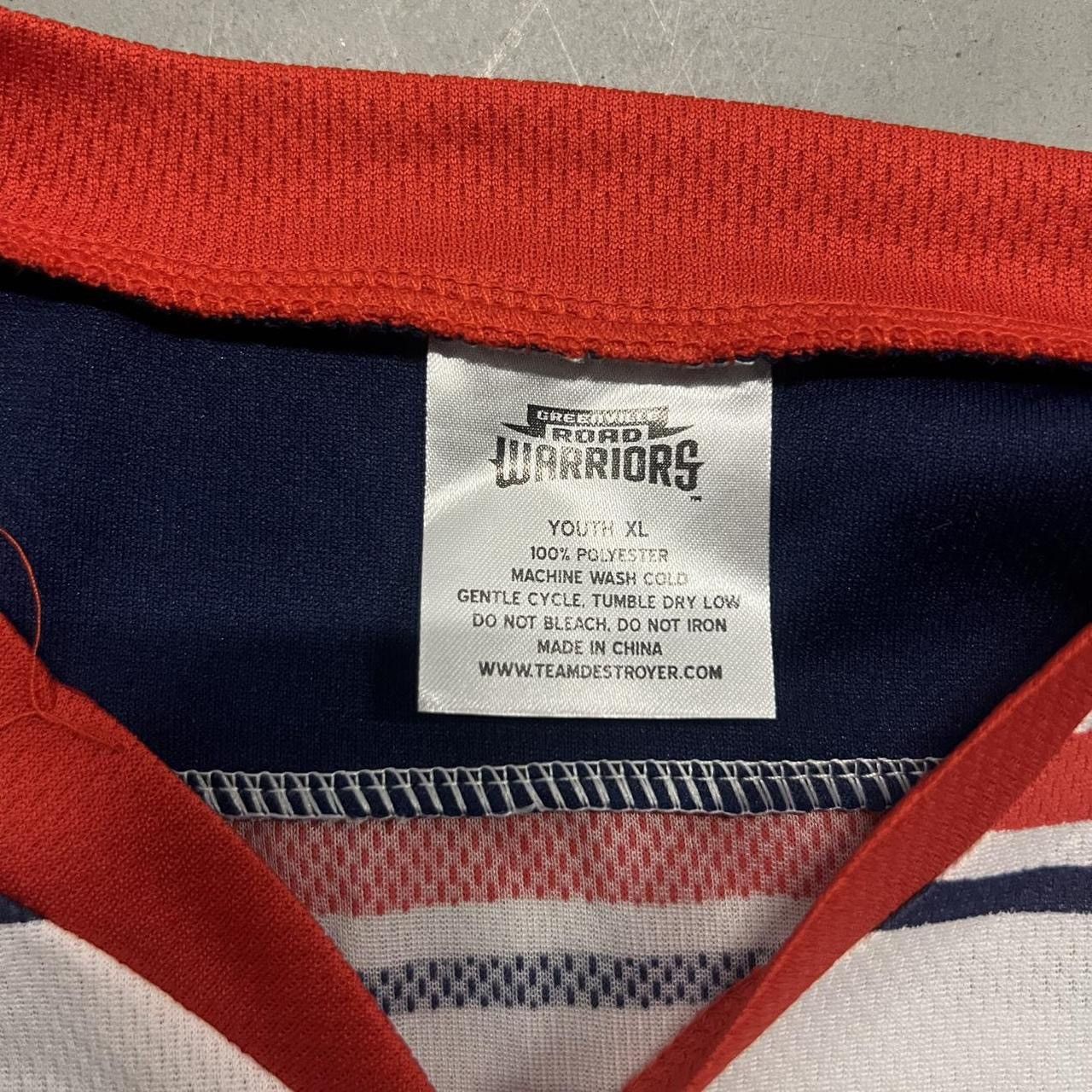 NHL Crazy Vintage Y2K warriors New york Rangers Hockey Jersey! Size US XS / EU 42 / 0 - 4 Thumbnail
