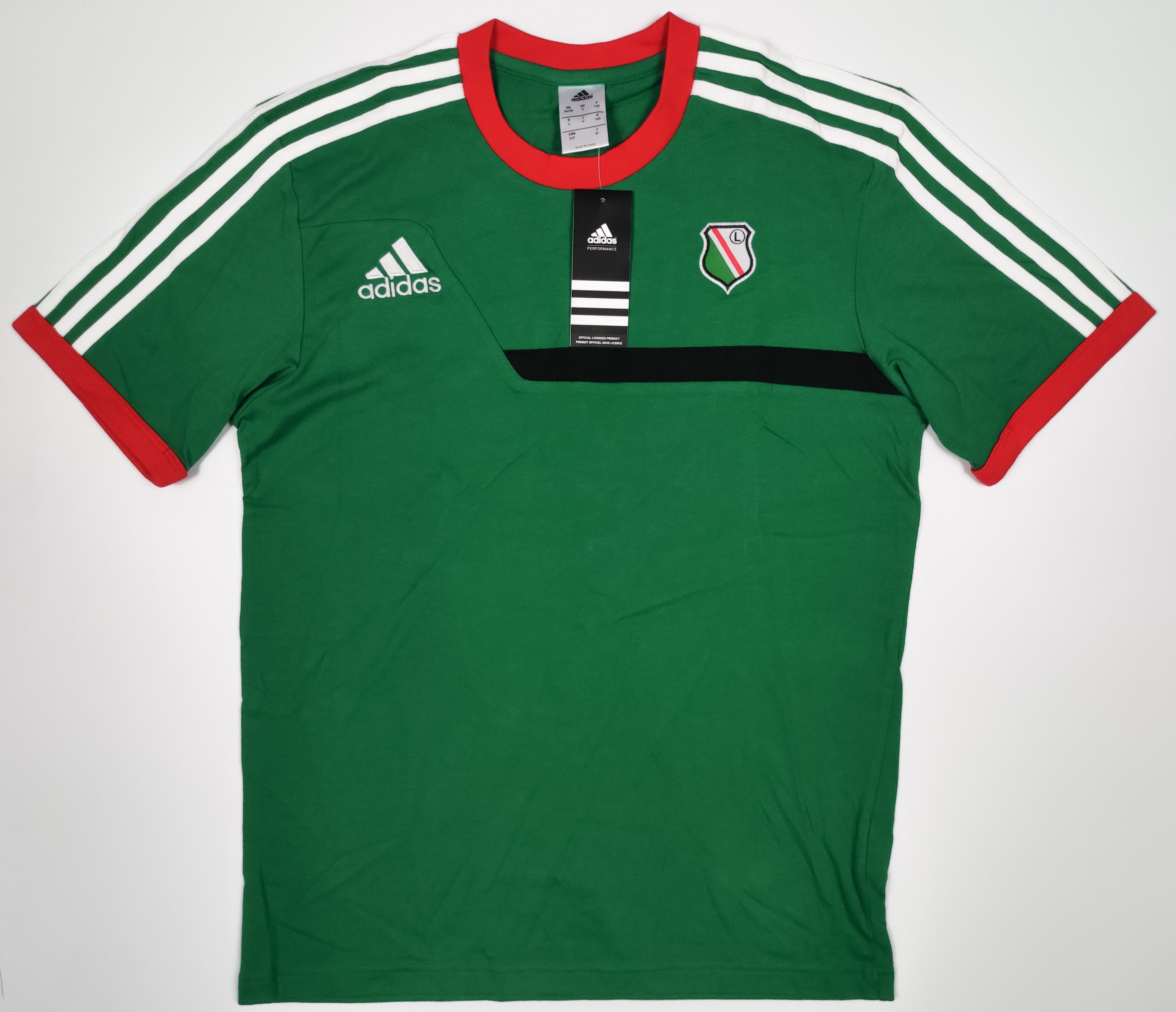 Adidas BNWT Legia Warszawa 2013 2014 Adidas Training Shirt Size US S / EU 44-46 / 1 - 2 Thumbnail