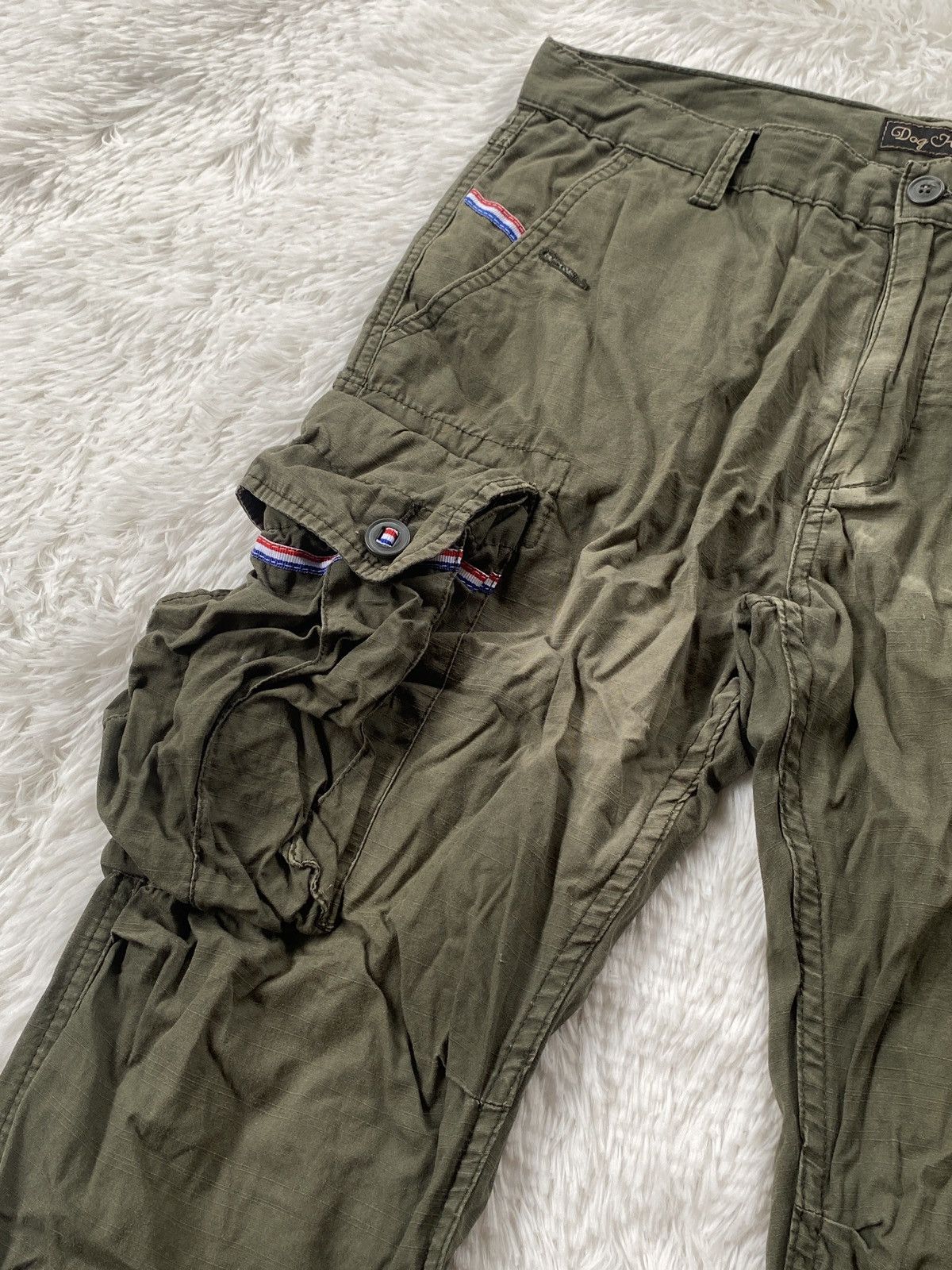 Japanese Brand × Vintage 🔥Vintage Japan Dog House Cargo Pant Sunfaded Size US 33 - 8 Thumbnail