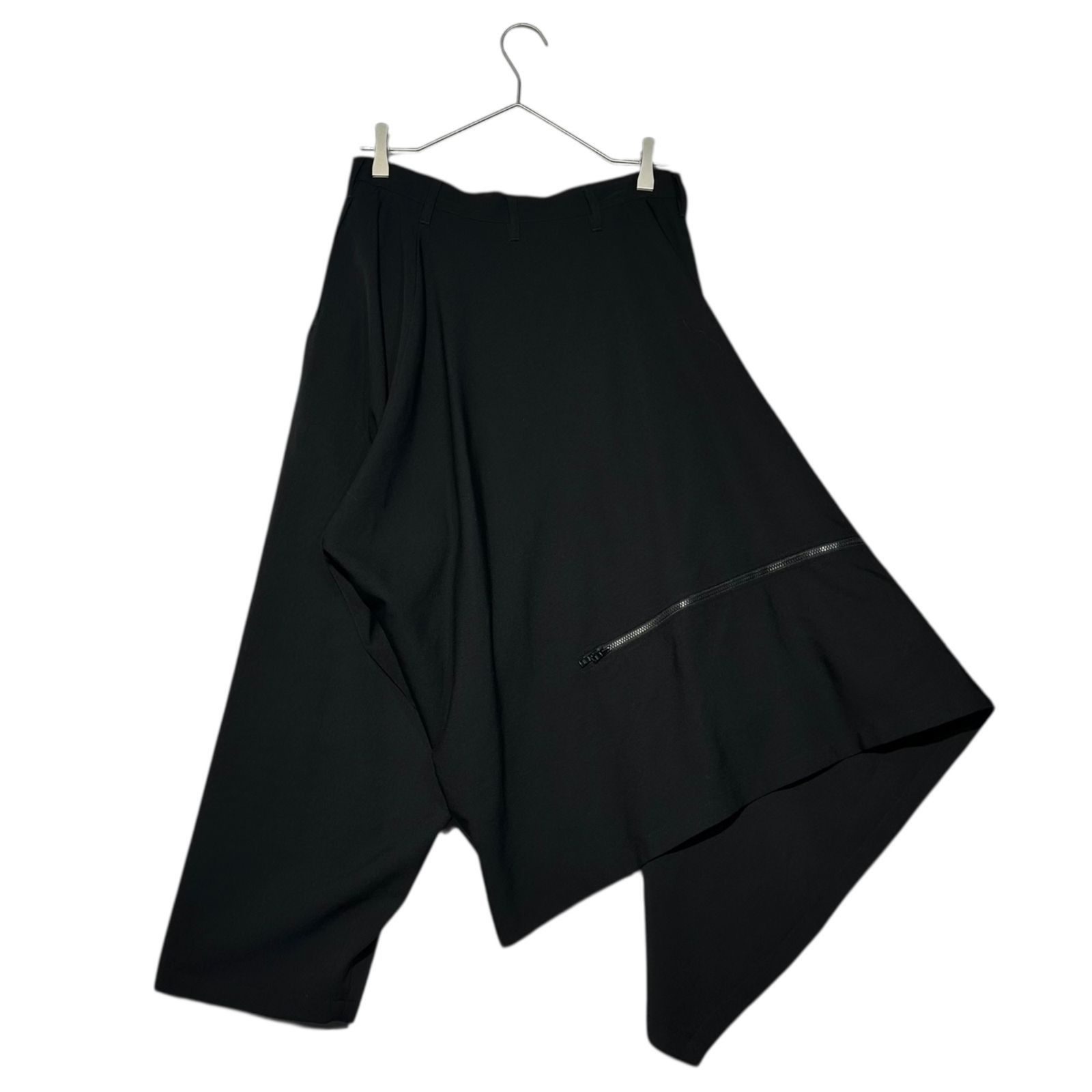 Yohji Yamamoto B Yohji Yamamoto - Zip Design Asymmetrical Pants Size US 32 / EU 48 - 4 Thumbnail