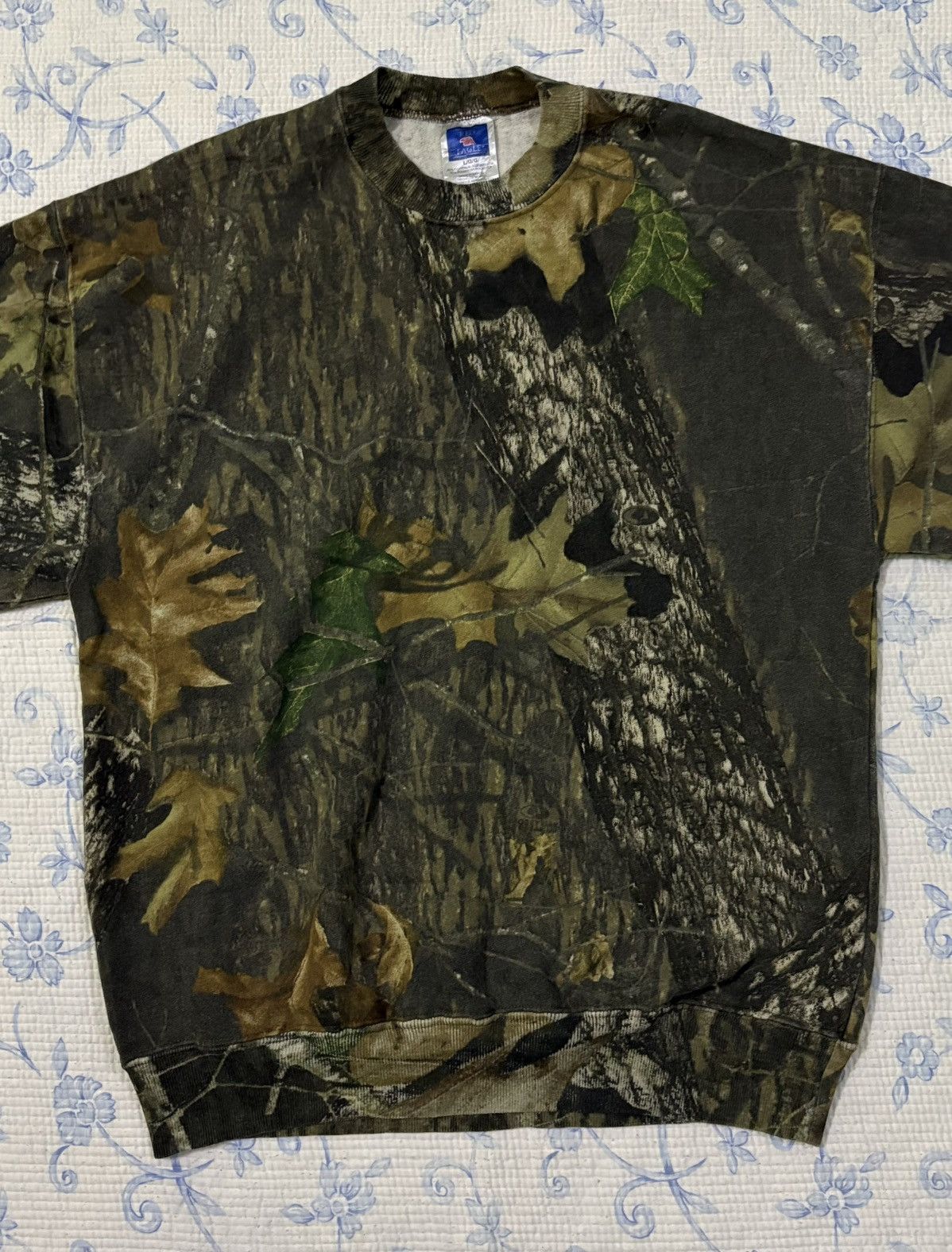 Vintage Vintage Wooded Sweatshirt Size US L / EU 52-54 / 3 - 4 Thumbnail