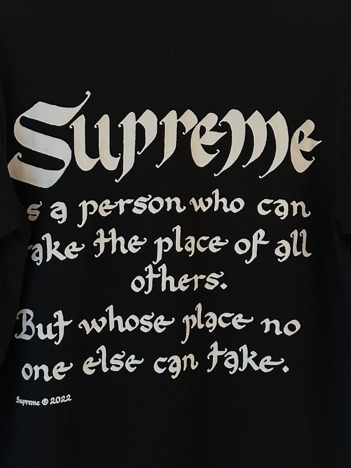 Supreme Supreme Person Tee Size US S / EU 44-46 / 1 - 4 Thumbnail