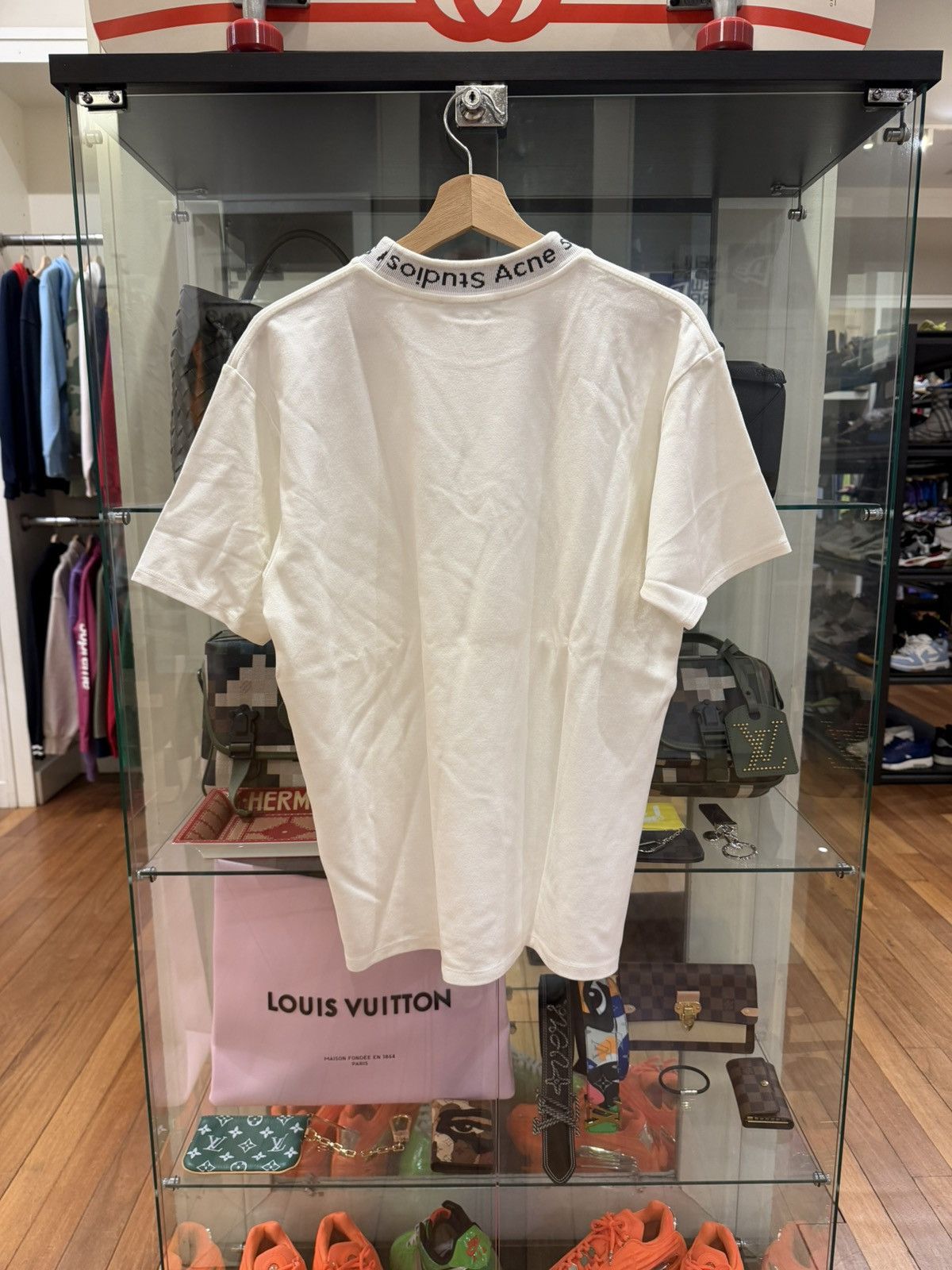 Acne Studios Acne Studios Neckline Logo Tee Size US M / EU 48-50 / 2 - 2 Thumbnail