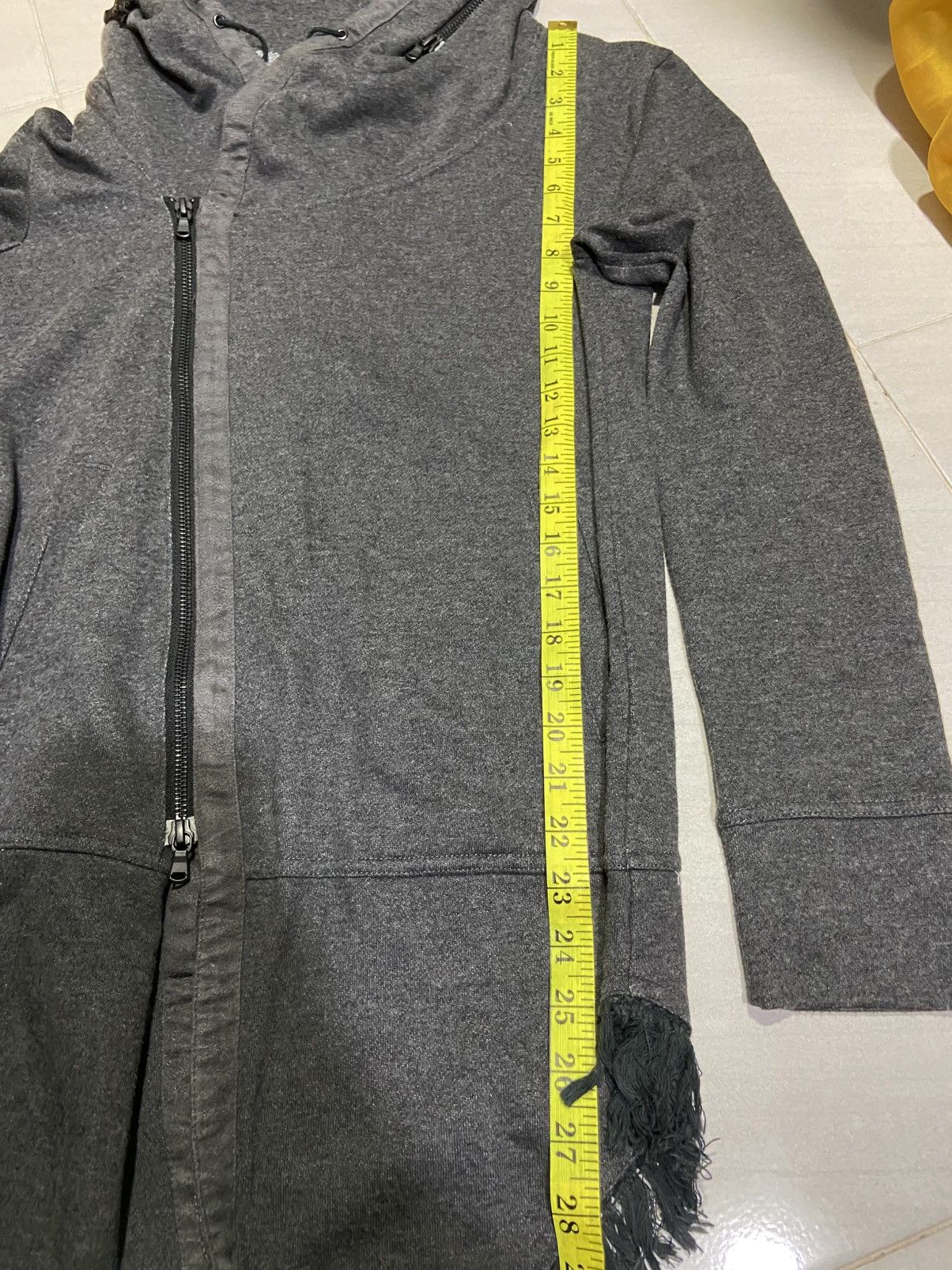 Tornado Mart Tornado Mart Asymmetrical Gothic Bono hoodie Size US M / EU 48-50 / 2 - 13 Thumbnail