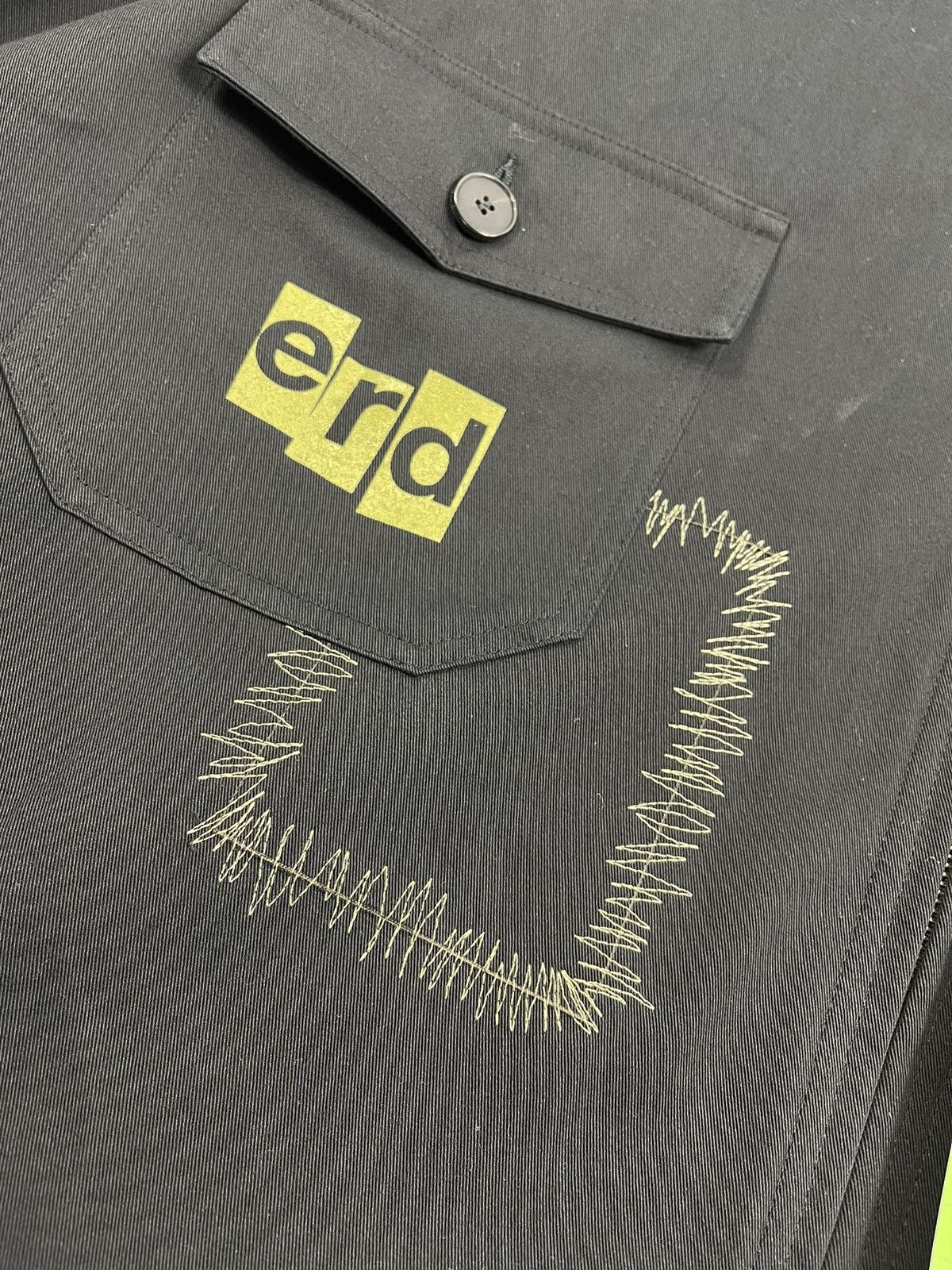 Enfants Riches Deprimes EMBROIDERED PRINTED COTTON DRILL JACKET Size US XL / EU 56 / 4 - 5 Thumbnail