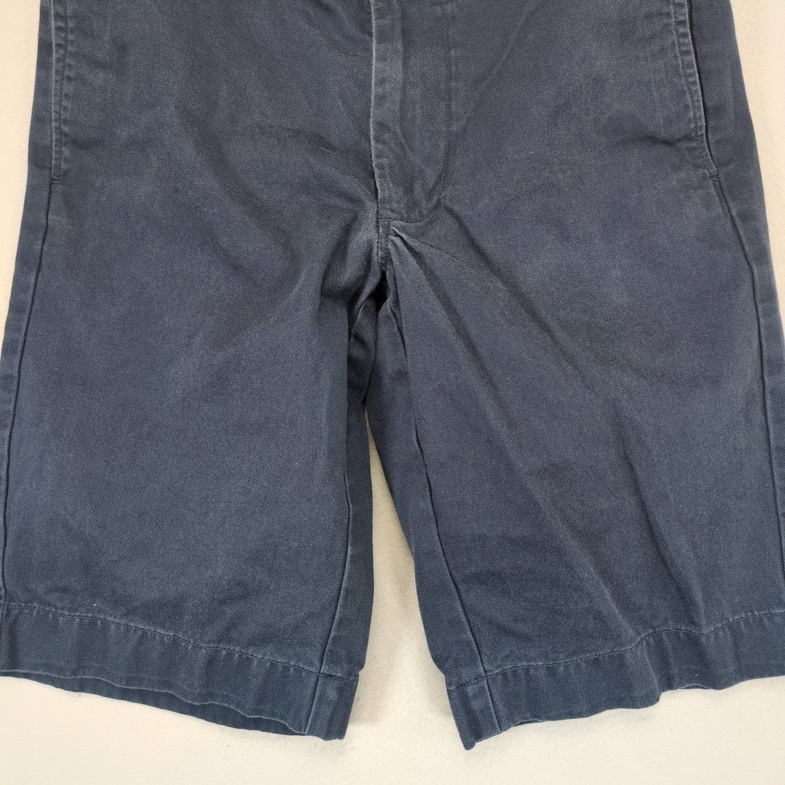 J.Crew J Crew Rivington Men's 29x11 Chino Shorts, Navy Blue Size US 29 - 4 Thumbnail