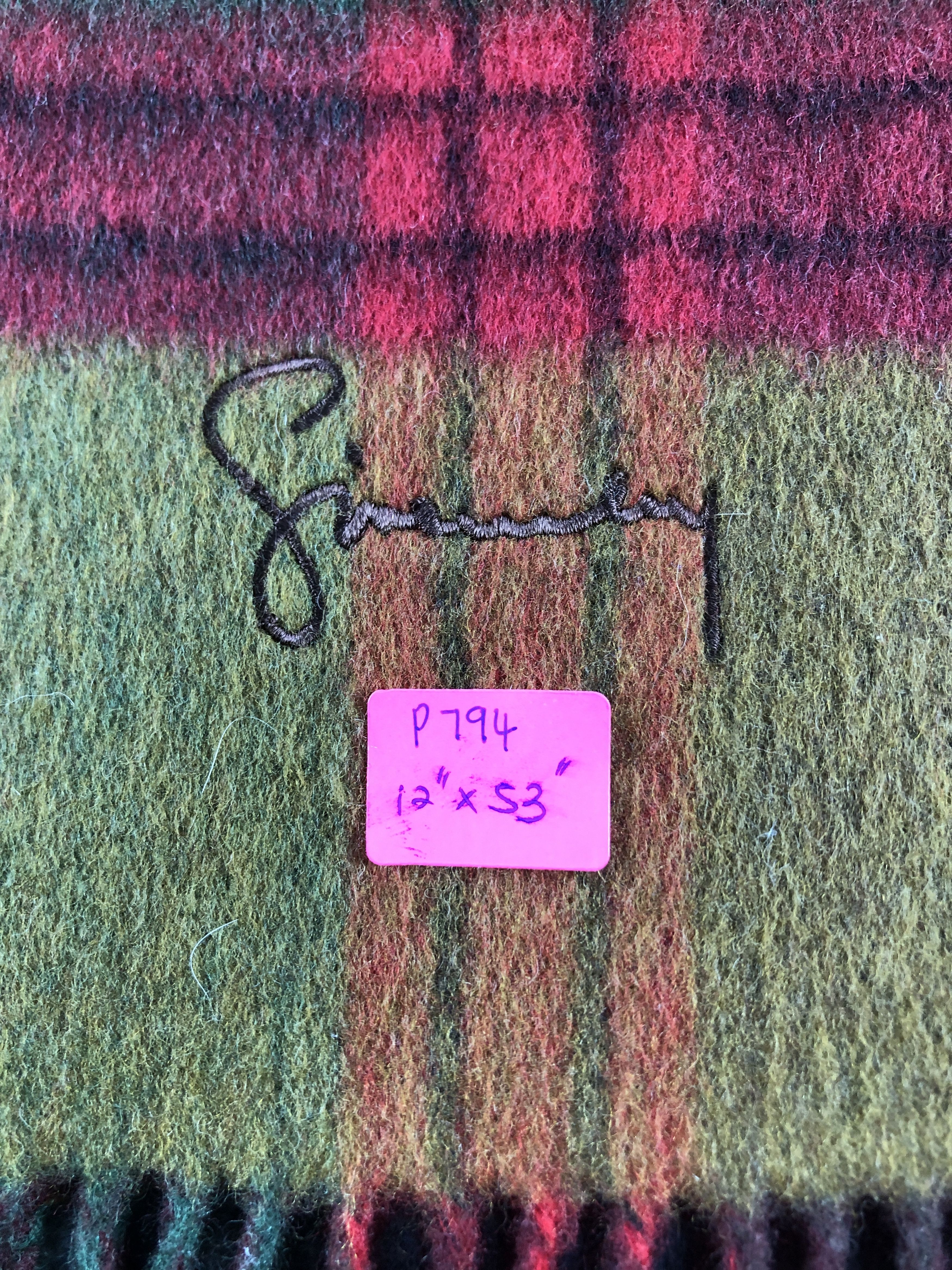 Vintage Givenchy Scarf / Muffler / Neckwear P794 Size ONE SIZE - 4 Thumbnail