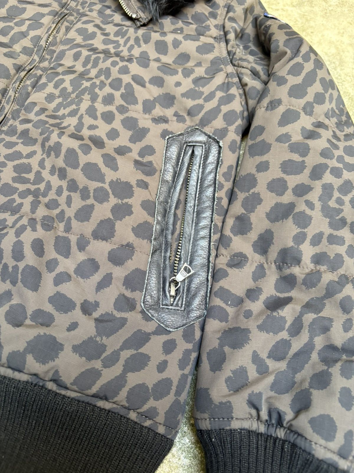 Hysteric Glamour HYSTERIC GLAMOUR LEOPARD PRINT PUFFER JACKET Size US S / EU 44-46 / 1 - 3 Thumbnail