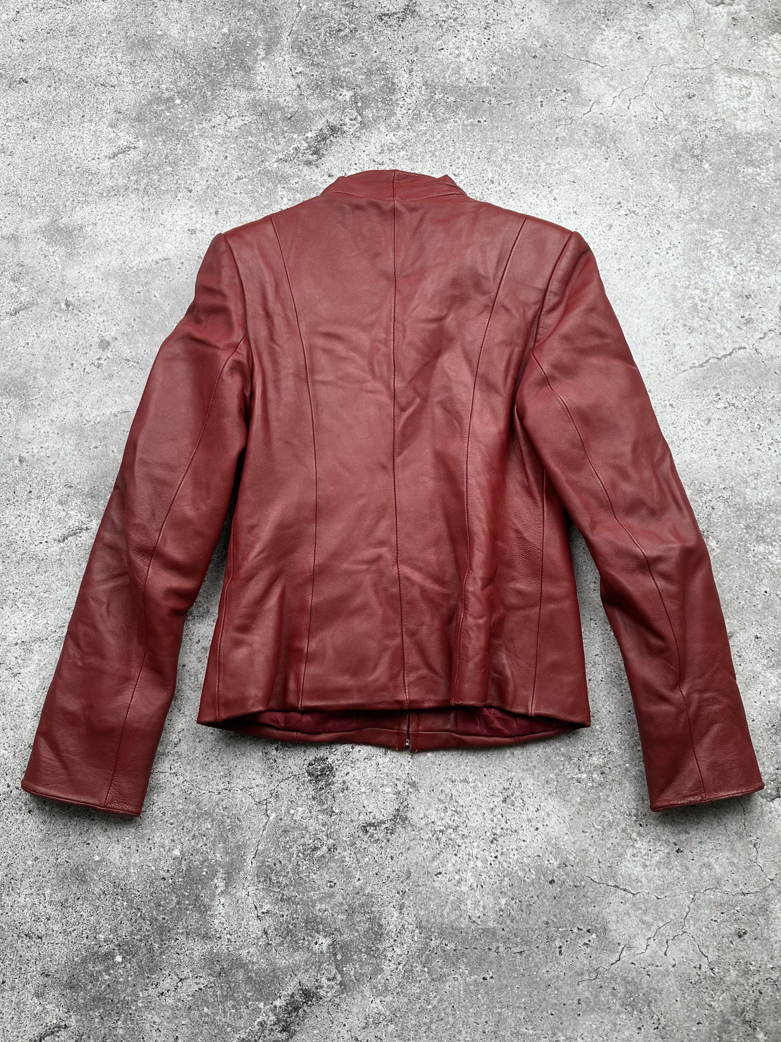 Japanese Brand Vintage Leather Jacket Size XS / US 0-2 / IT 36-38 - 6 Thumbnail