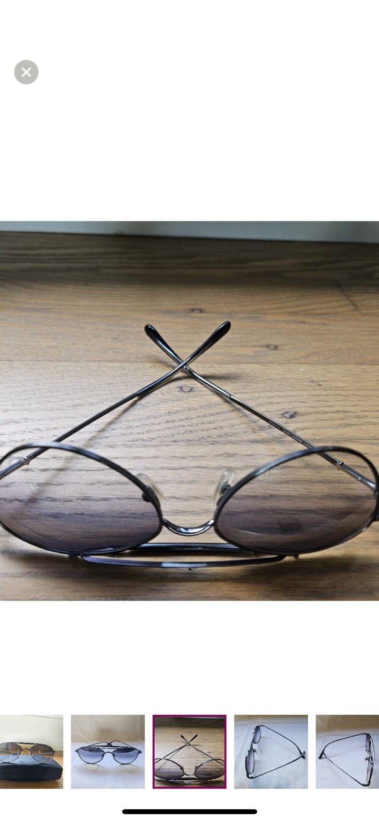 Vintage Robert MARC NYC aviators Size ONE SIZE - 7 Thumbnail