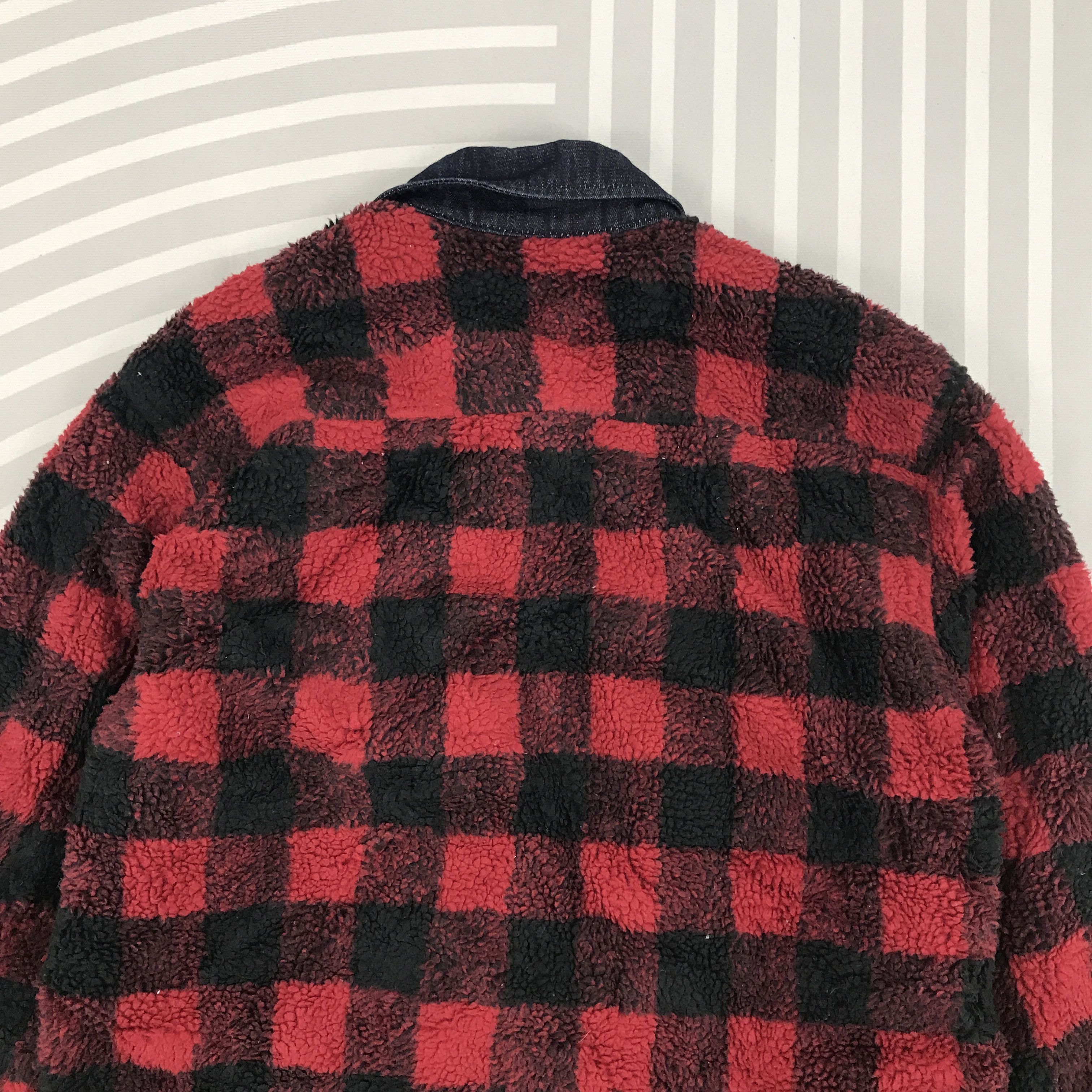 Levi's × Levi's Vintage Clothing × Vintage Vintage Levi Strauss and Co Sherpa snap button Jacket Size US S / EU 44-46 / 1 - 7 Thumbnail
