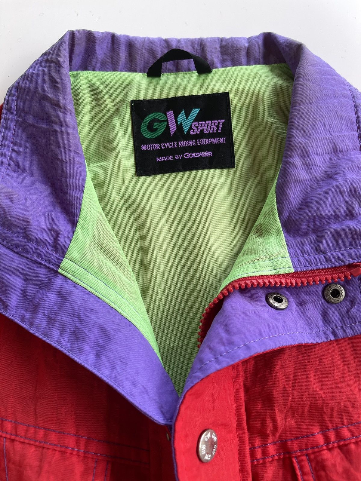 Goldwin Vintage Goldwin Motorcycle Riding Equipment Racing Team Size US L / EU 52-54 / 3 - 22 Thumbnail