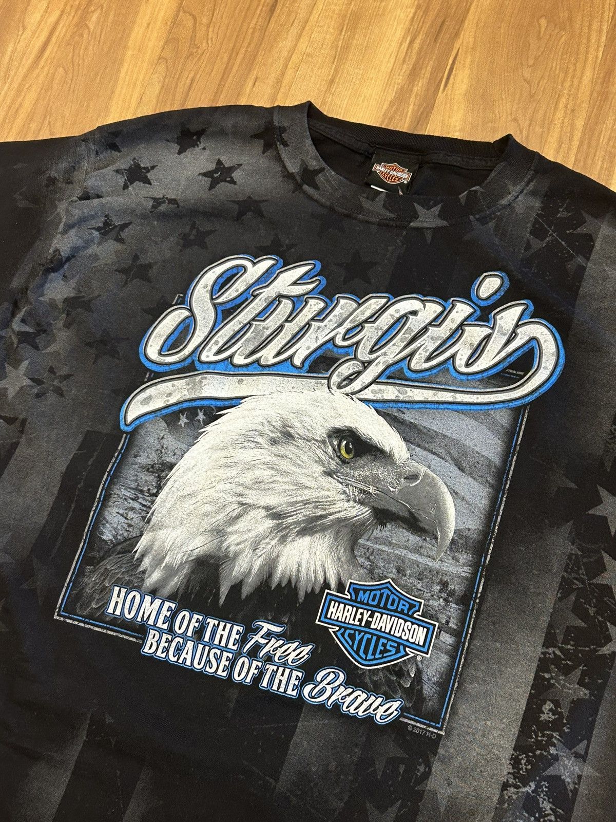 Harley Davidson Harley Davidson Sturgis Eagle Tee Size US XL / EU 56 / 4 - 3 Thumbnail