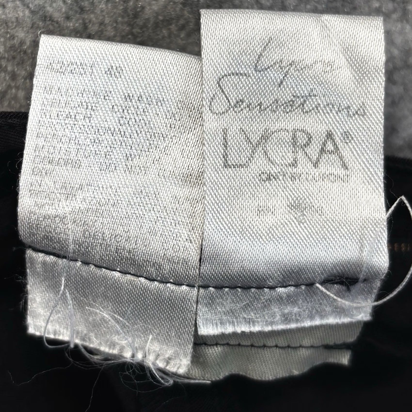 Max Mara VINTAGE? No S’ Max Mara Lycra Trousers UK 16 Women's Black Work Office Smart L31” Size 38" / US 16 / IT 52 - 6 Thumbnail