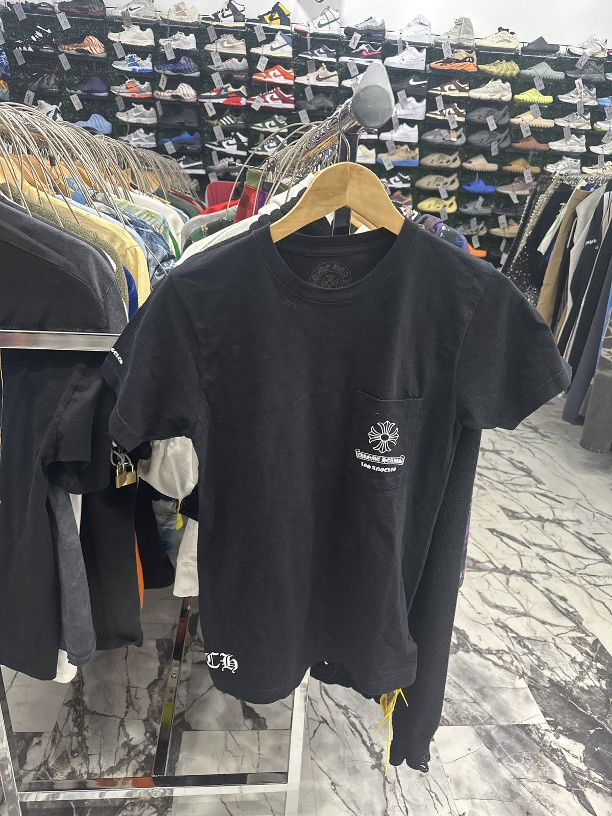 Chrome Hearts Chrome Hearts Pocket Tee Size US S / EU 44-46 / 1 - 1 Thumbnail