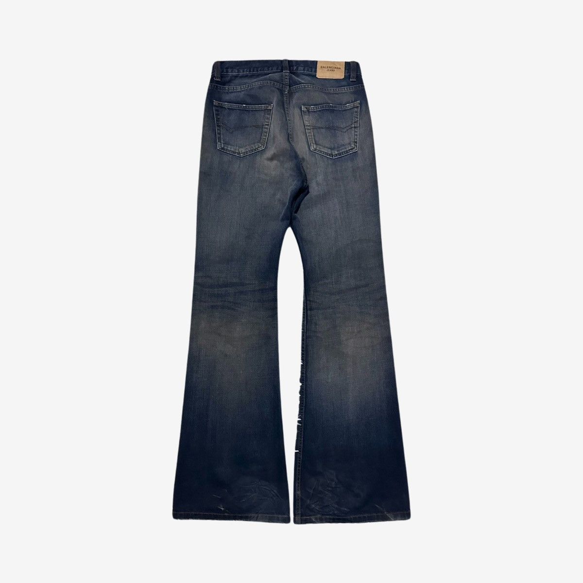 Balenciaga Balenciaga FW22 Flaired Denim Dark Color Sz. xS Size US 30 / EU 46 - 2 Thumbnail