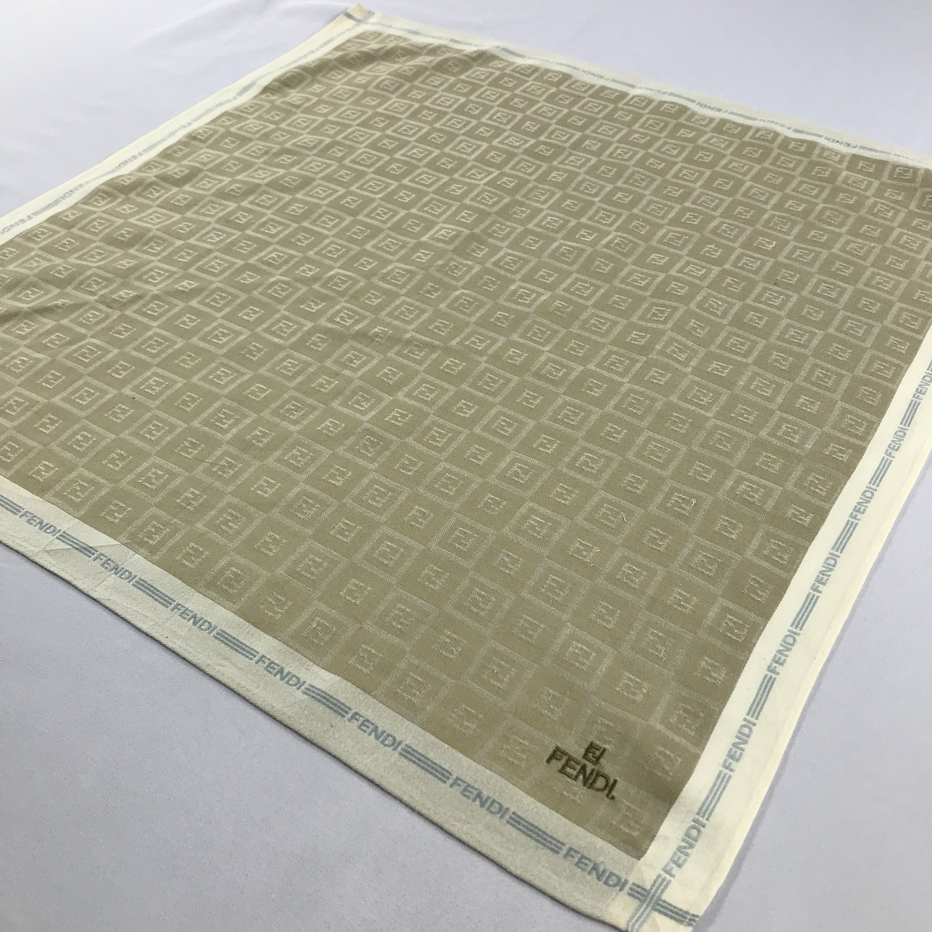 Vintage Fendi Bandana / Handkerchief / Neckerchief - S2120