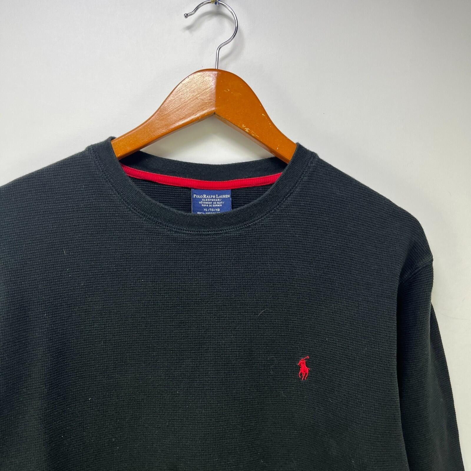 Polo Ralph Lauren Polo Ralph Lauren Waffle Knit Thermal Long Sleeve Shirt XL Size US XL / EU 56 / 4 - 2 Thumbnail