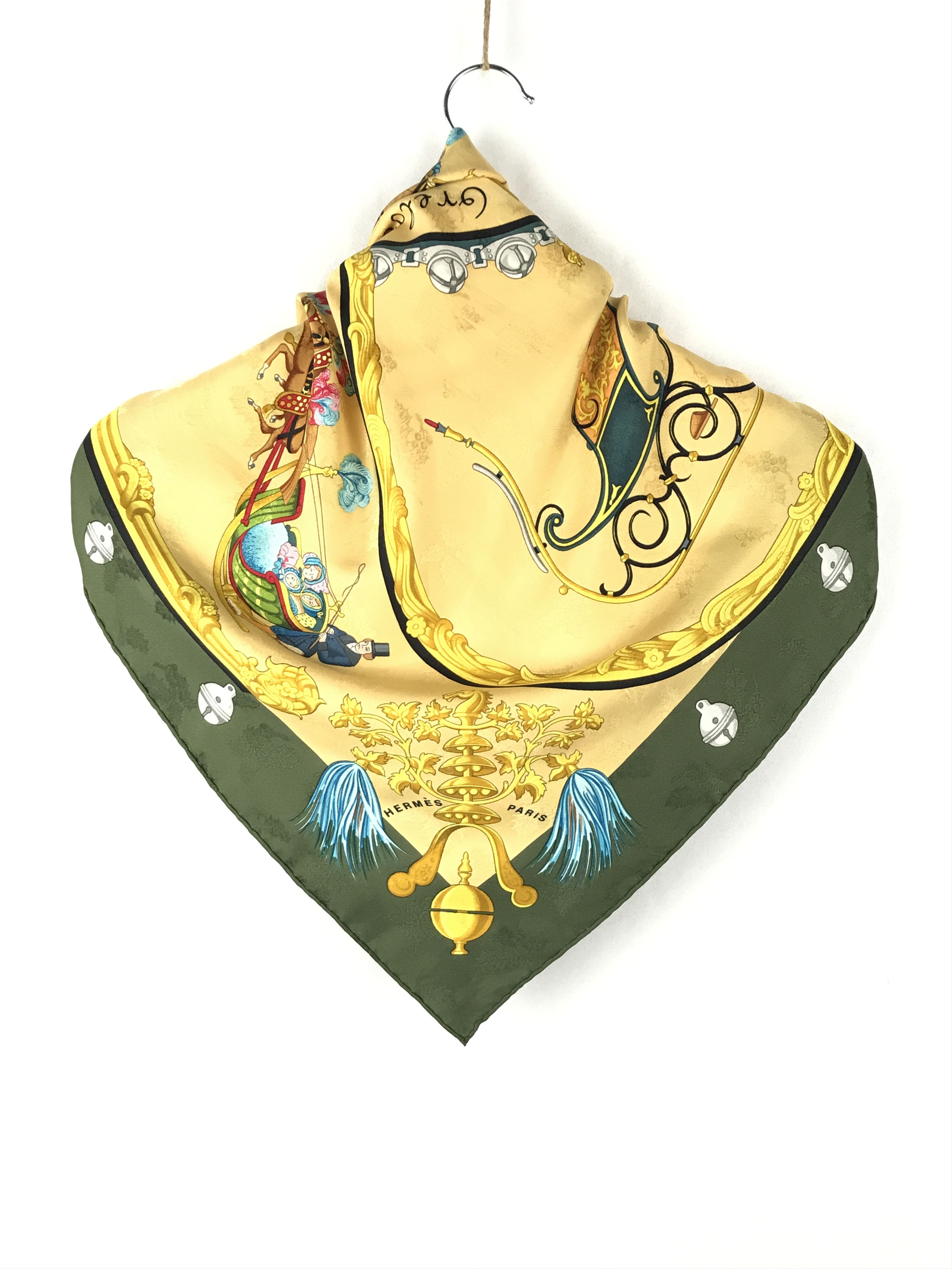 Hermes Vintage Hermes Silk Scarf Size ONE SIZE - 3 Thumbnail