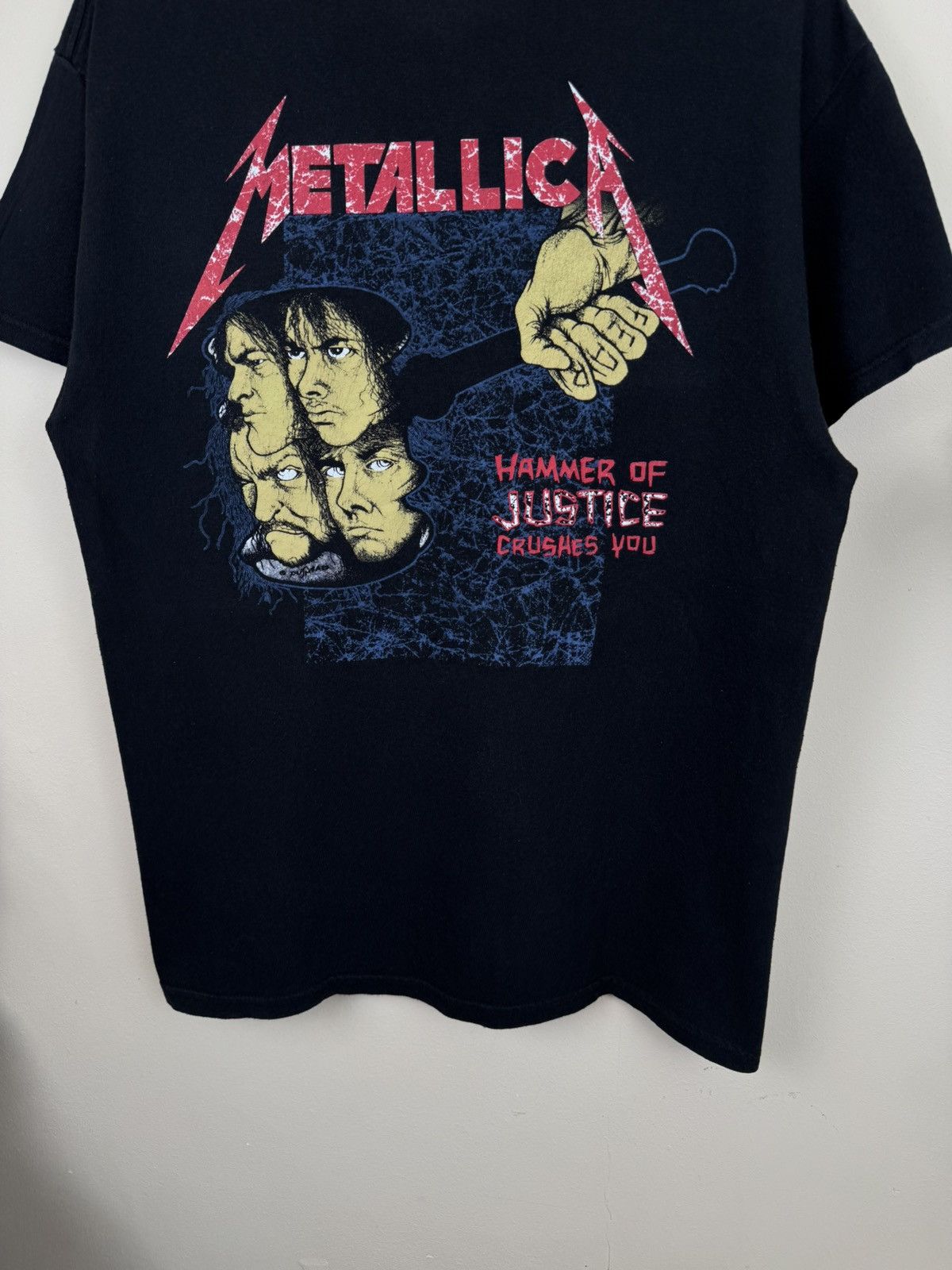Other Metallica T shirt And Justice For All Rock Band Sz M Black Size US M / EU 48-50 / 2 - 12 Thumbnail