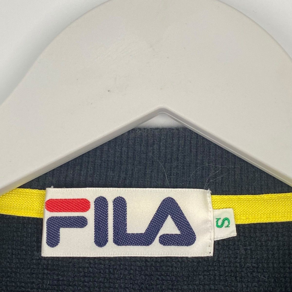 Other Vintage Fila Printed Logo Black Pullover Jumper Size S Size US S / EU 44-46 / 1 - 7 Thumbnail