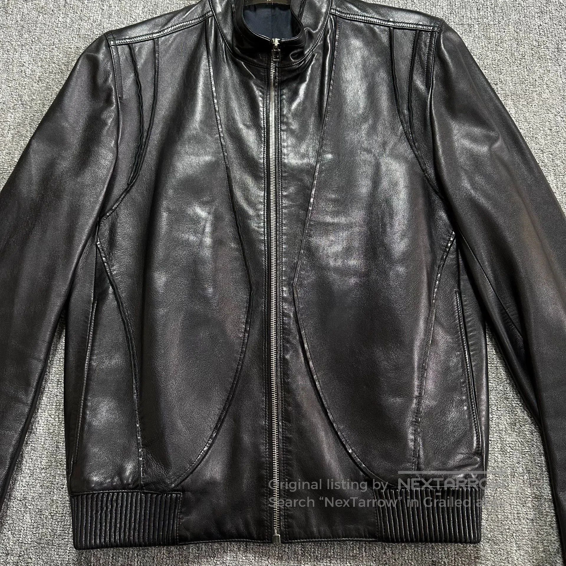 Dior Dior Homme Leather Biker Jacket Black. Size US M / EU 48-50 / 2 - 2 Thumbnail